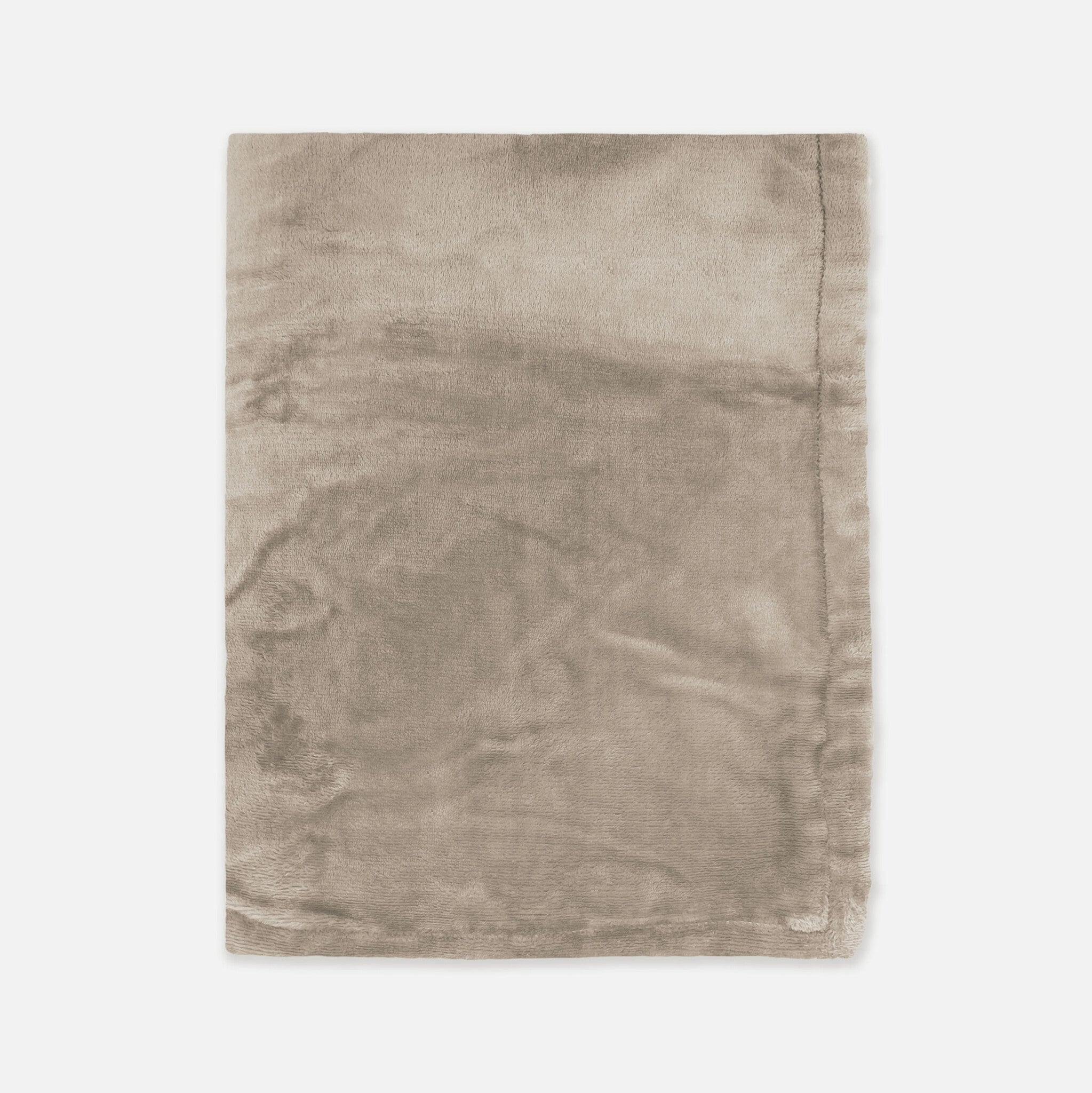 Plaid Snowy Hug Taupe