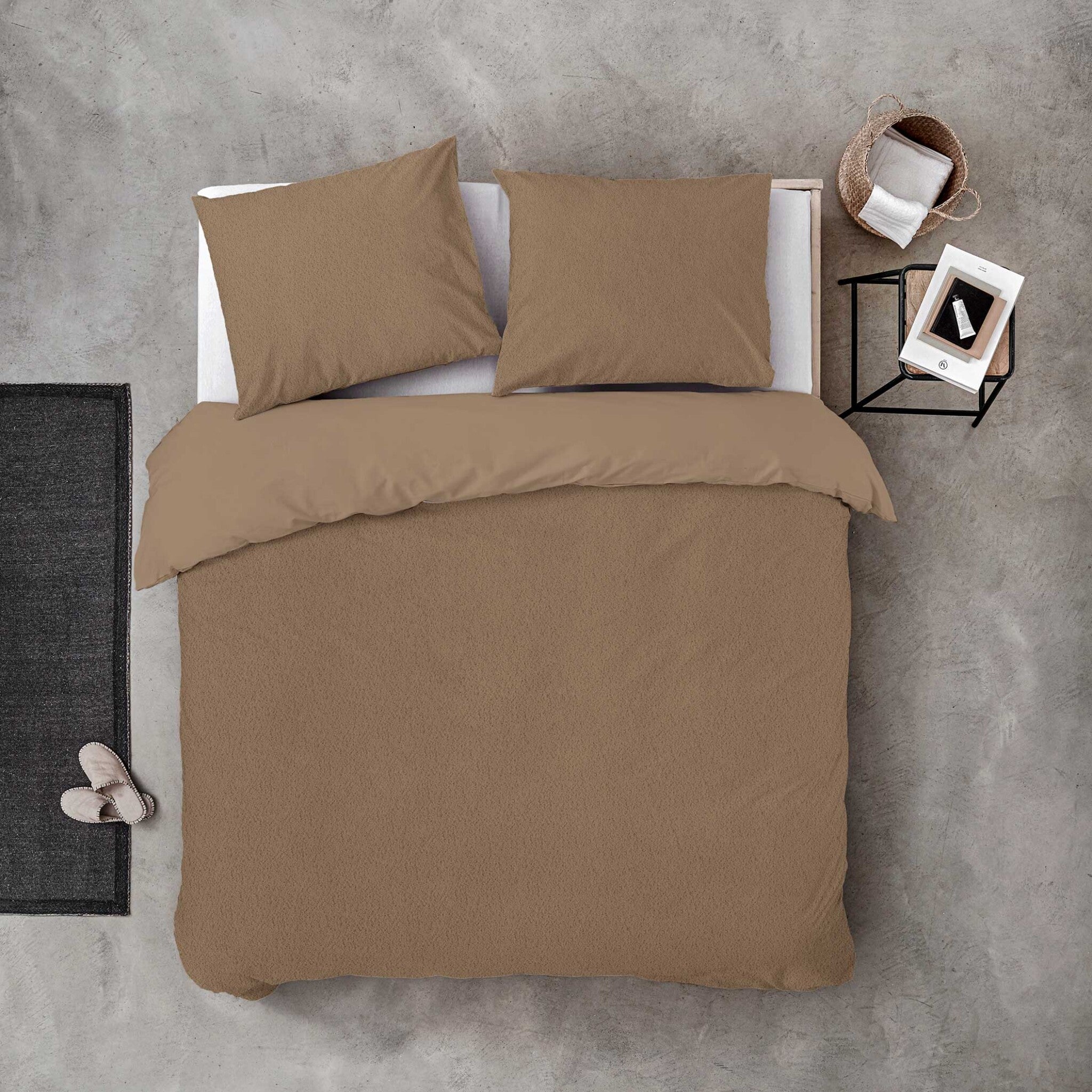 Dekbedovertrek Soft & Fluffy Taupe