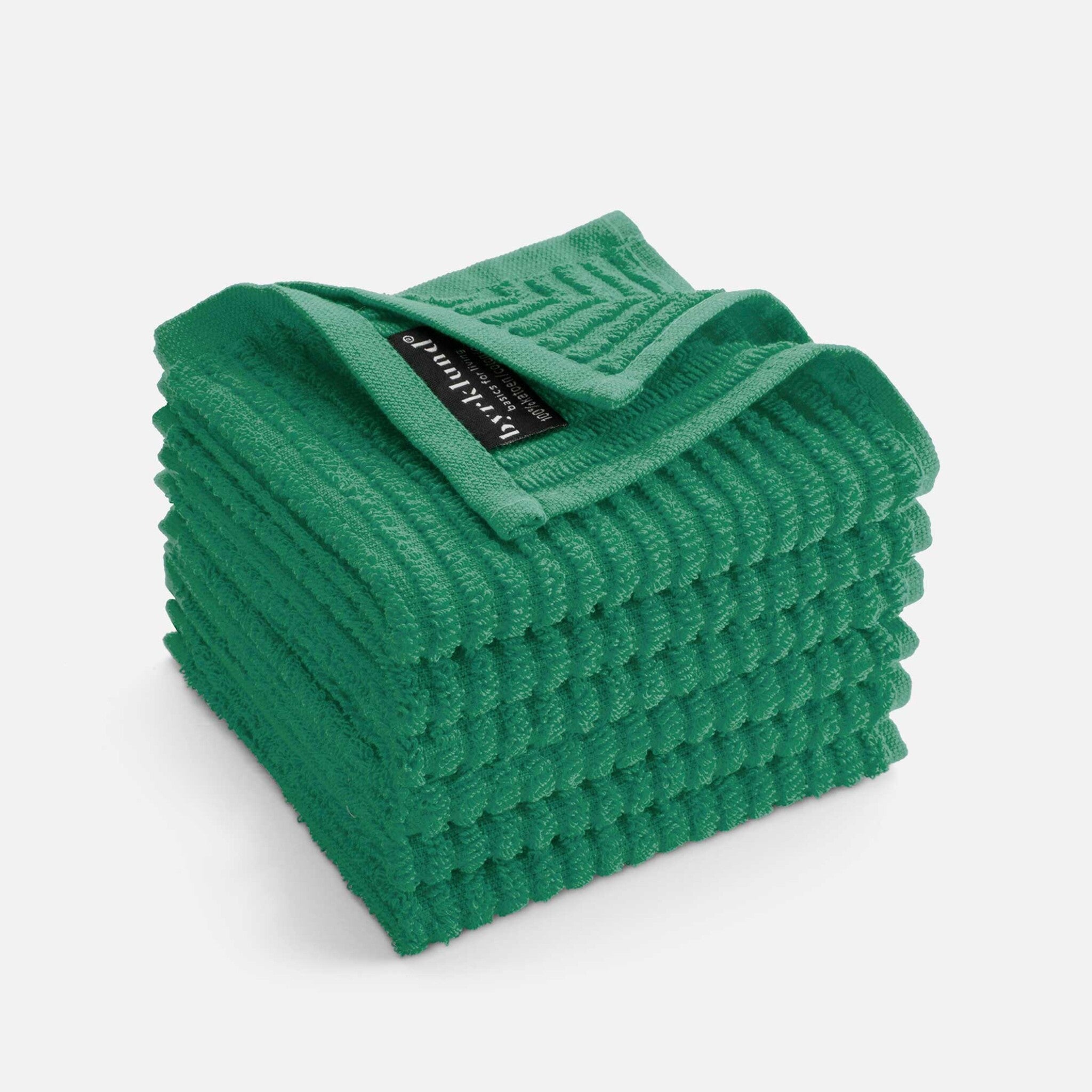 Vaatdoek Clean & Shiny Groen 6x 30x30