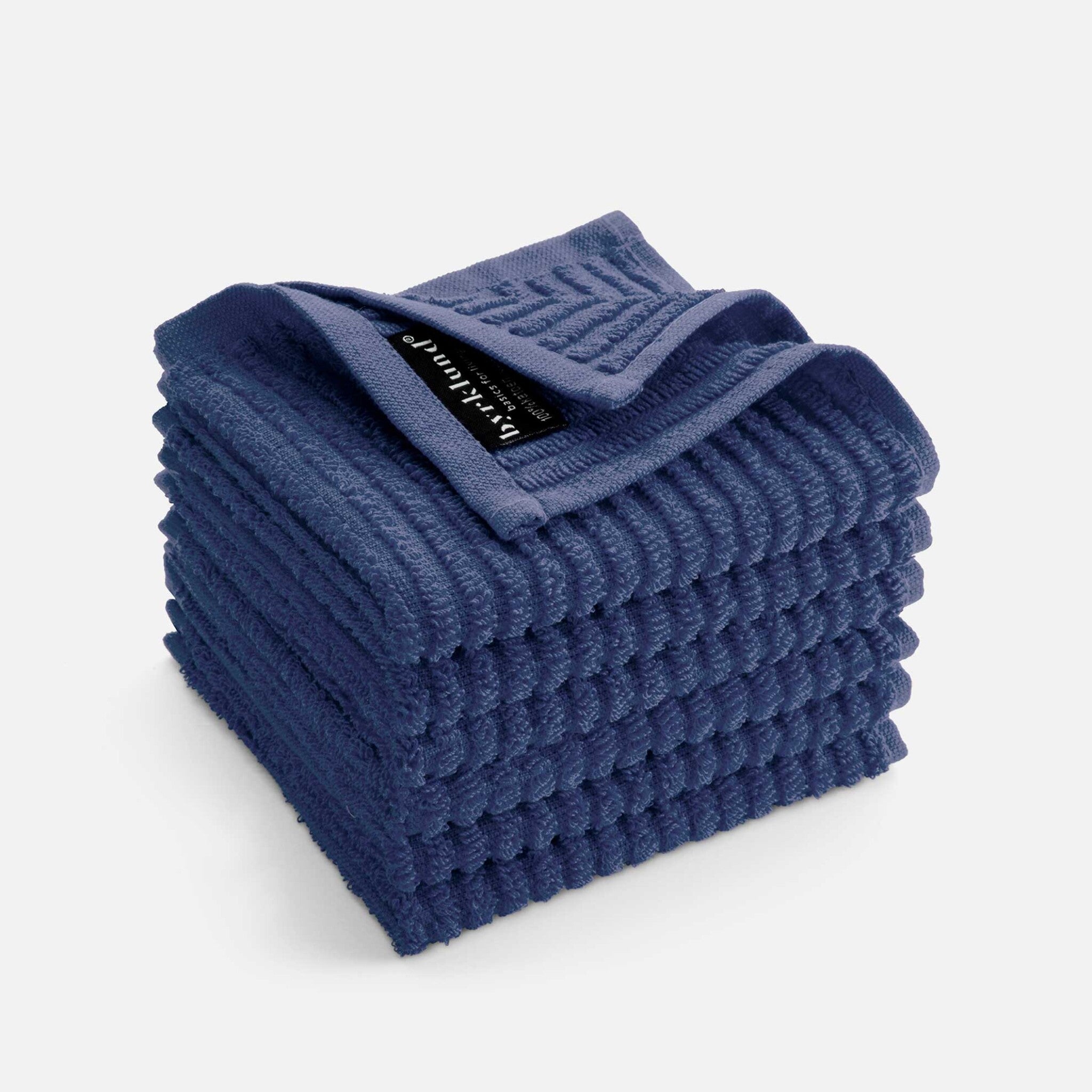 Vaatdoek Clean & Shiny Blauw 6x 30x30