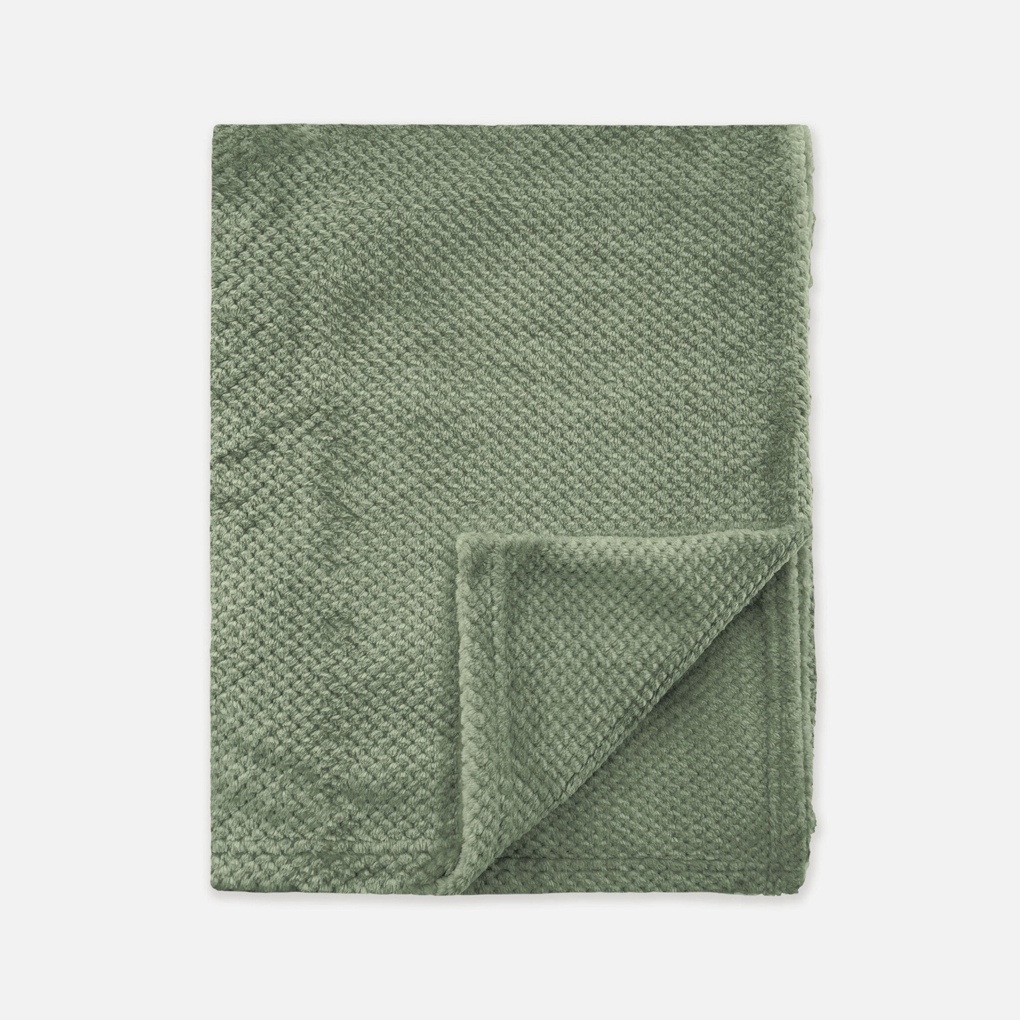 Plaid Bubble Cuddle Olijfgroen