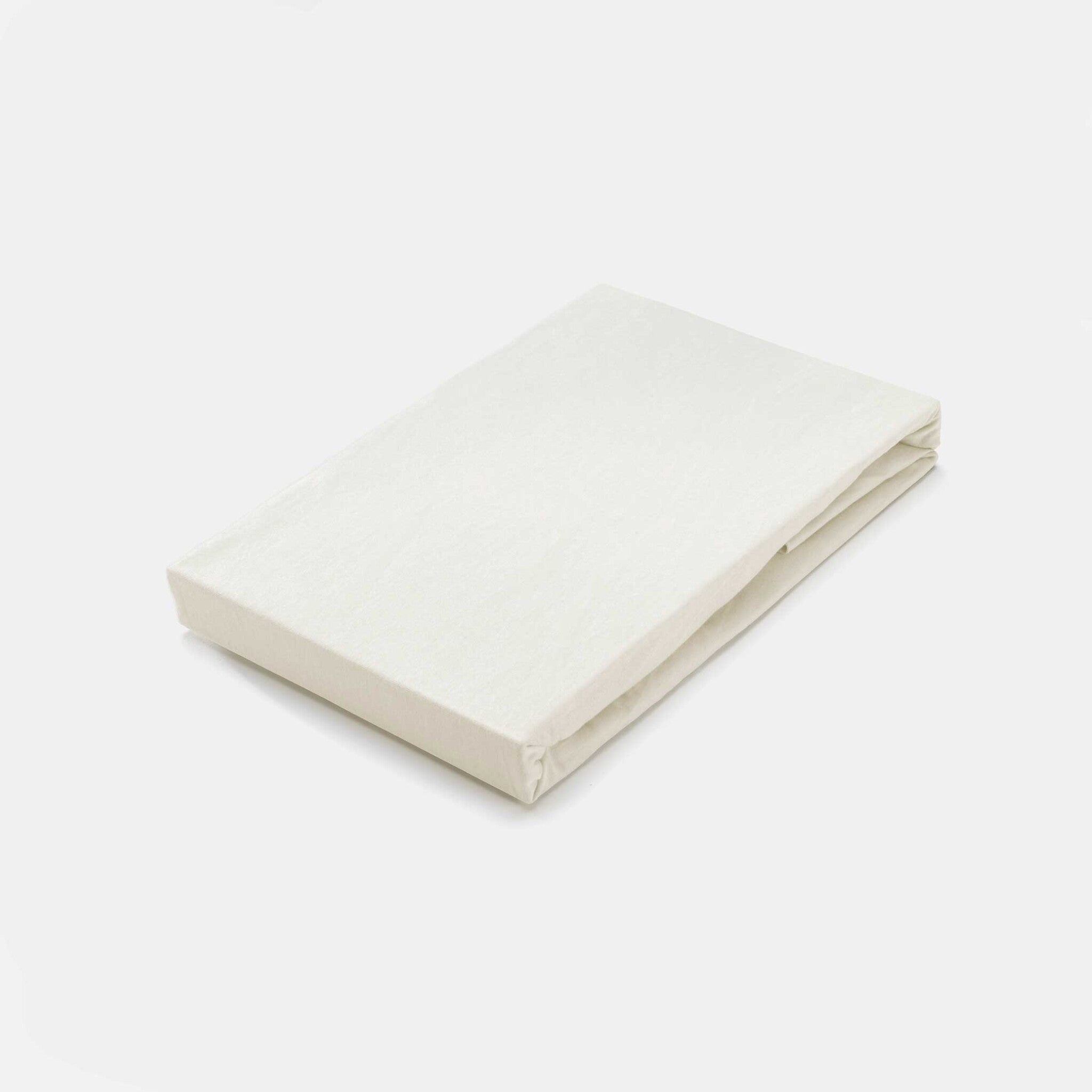 Hoeslaken Bed Basics Jersey Off White