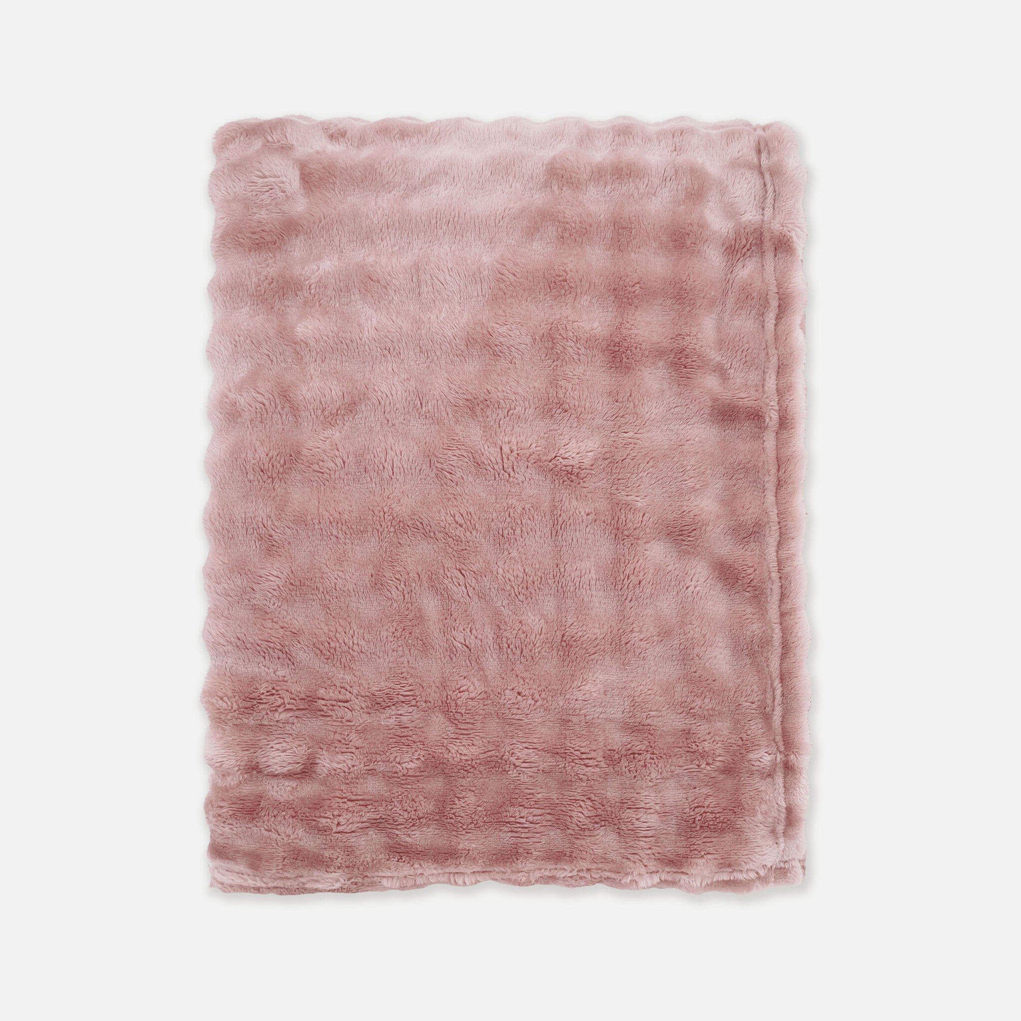 Plaid Ribbed Comfort Oud Roze