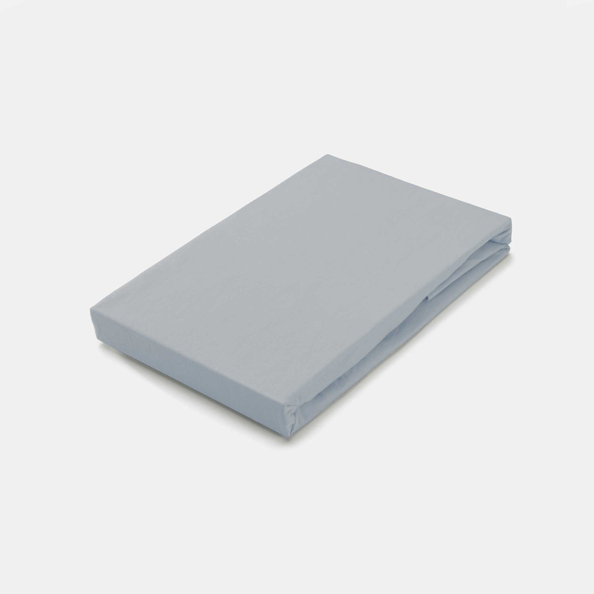 Hoeslaken Bed Basics Jersey Licht Grijs