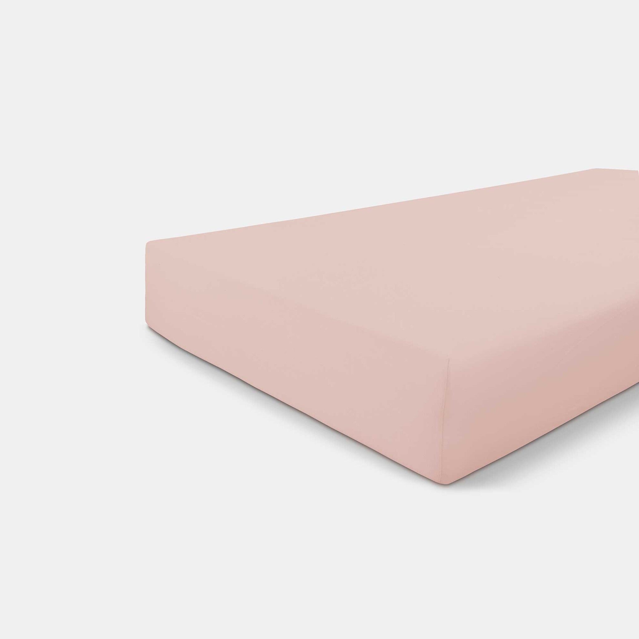 Hoeslaken Bed Basics Jersey Oud Roze