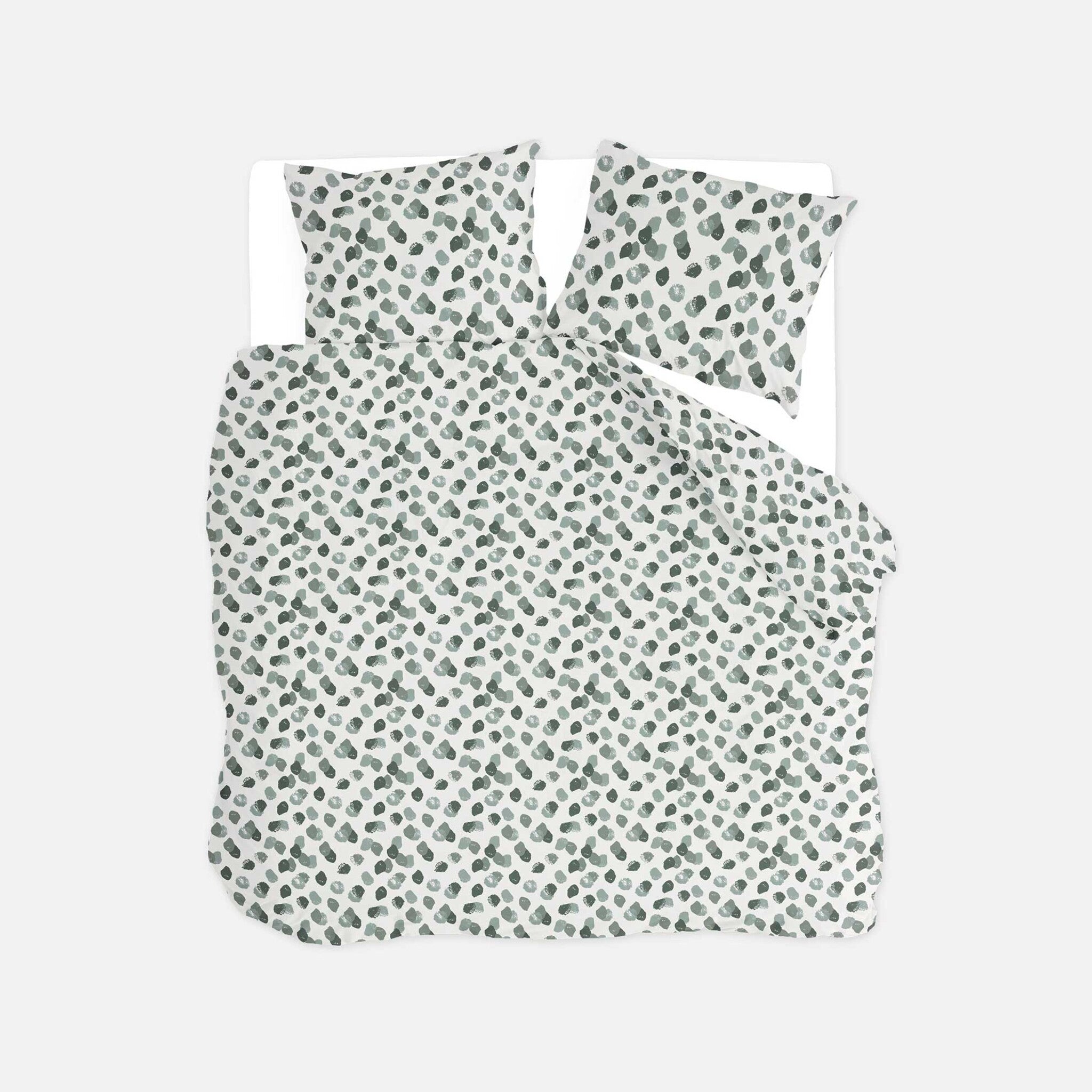 Dekbedovertrek Spotty Animal Groen