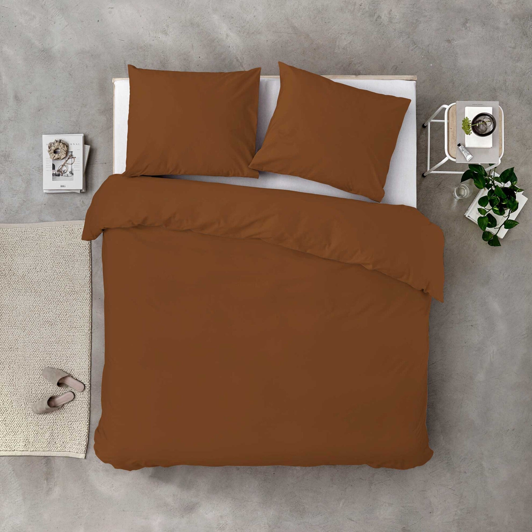 Dekbedovertrek Sleep Softly Cognac