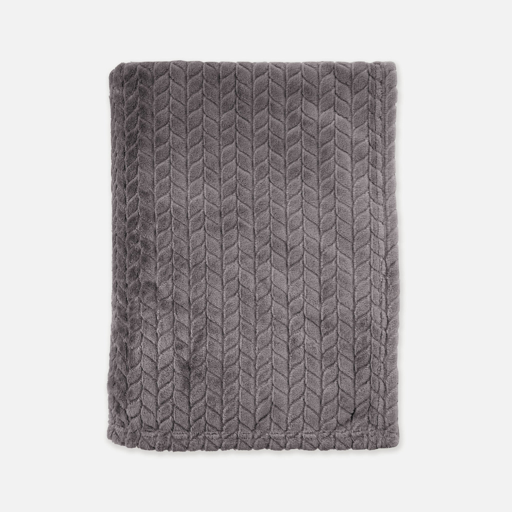 Plaid Twill Touch Antraciet