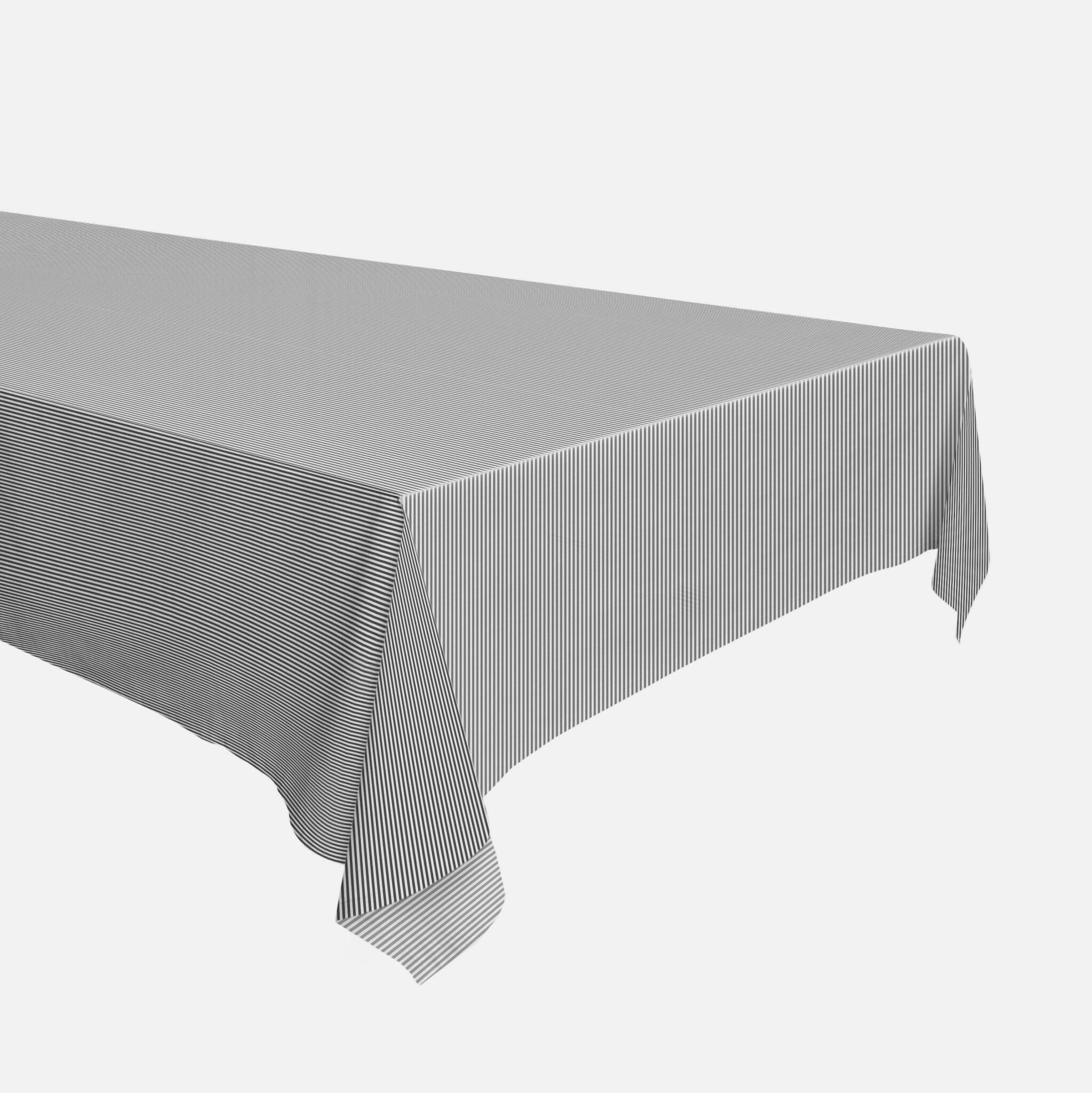 Tafelkleed Refined Lines Antraciet