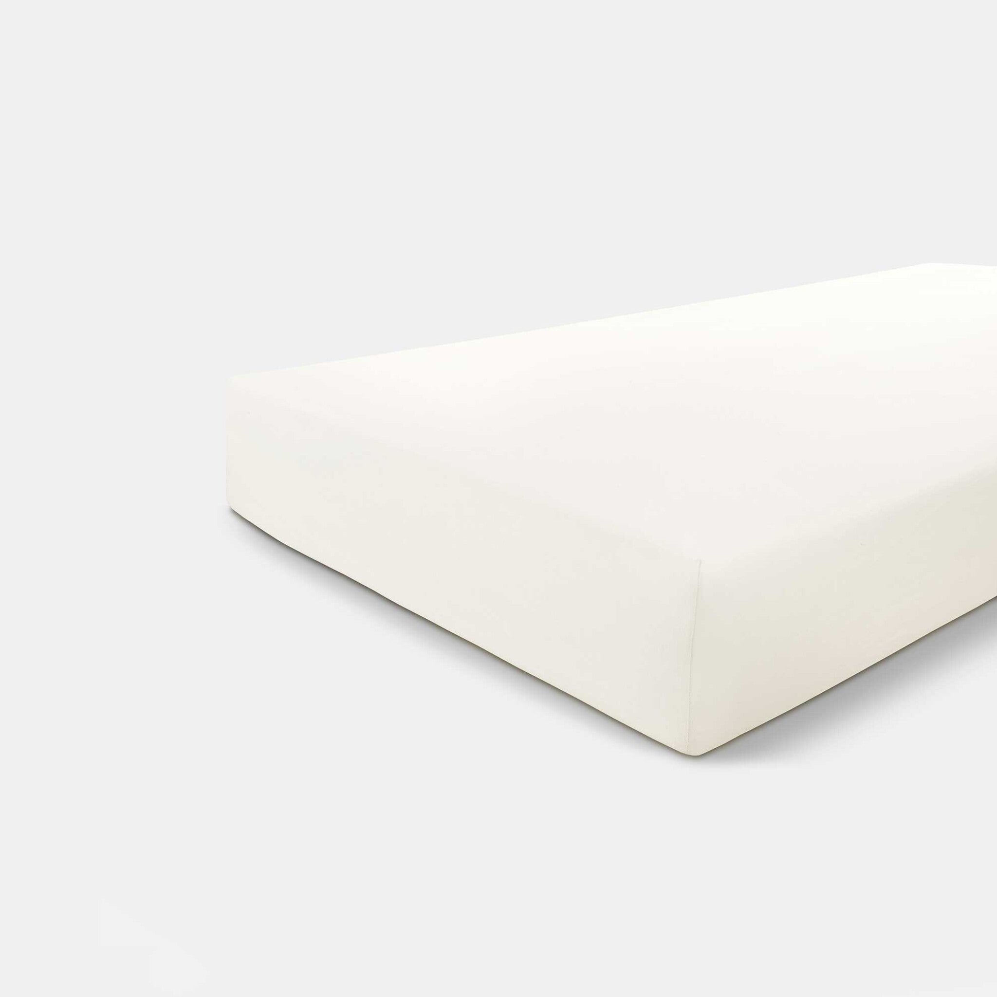 Hoeslaken Bed Basics Jersey Off White