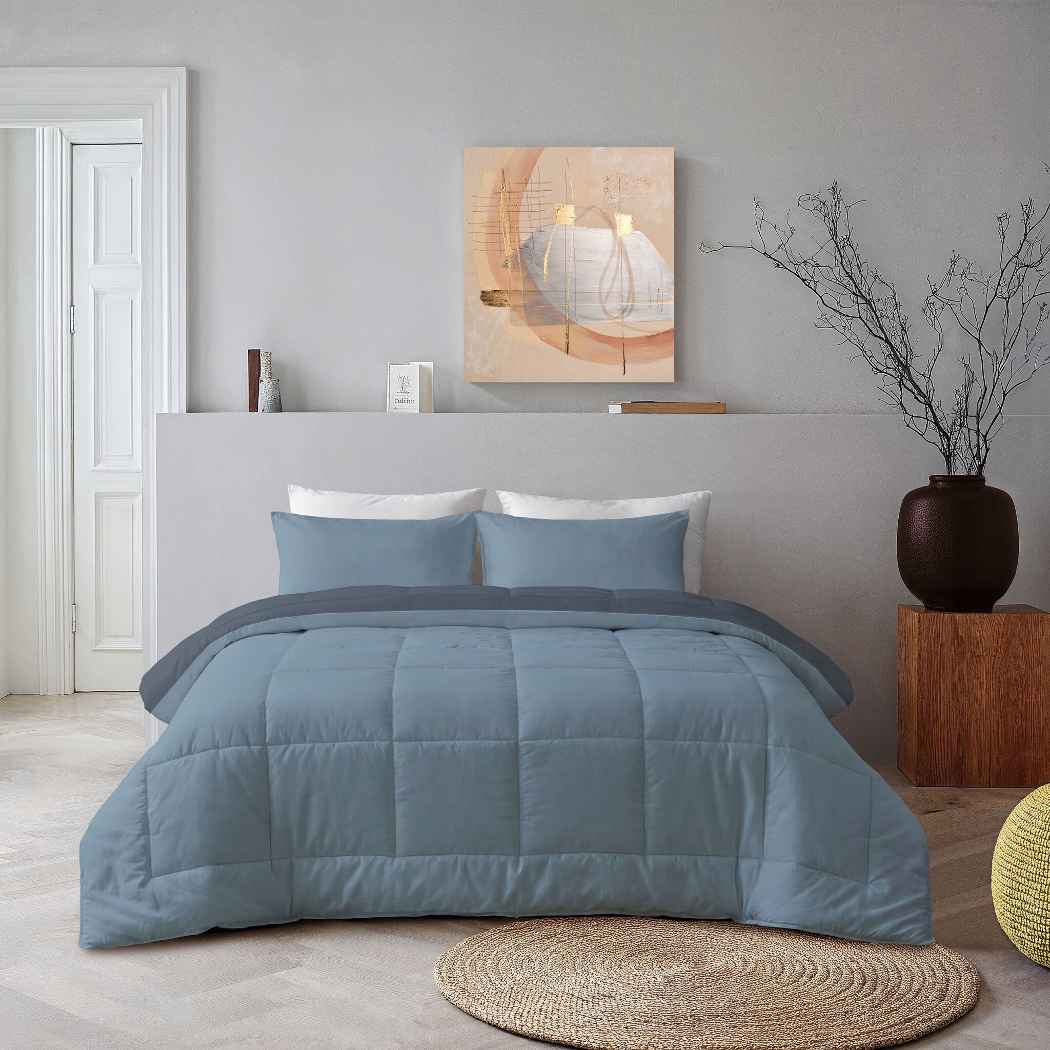 Byrklund - Dekbed Wash & Rest - Blauw