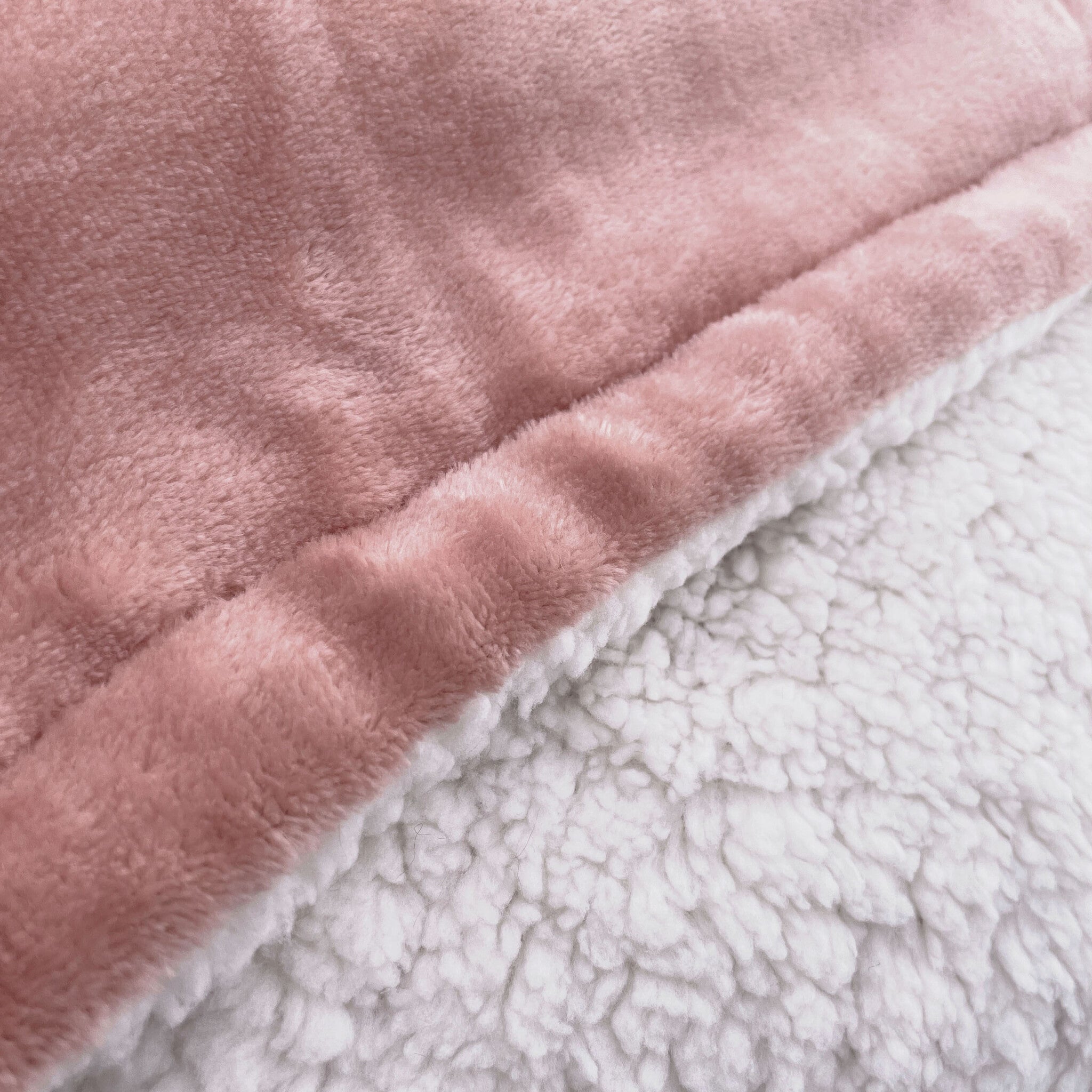 Plaid Snowy Hug Oud Roze