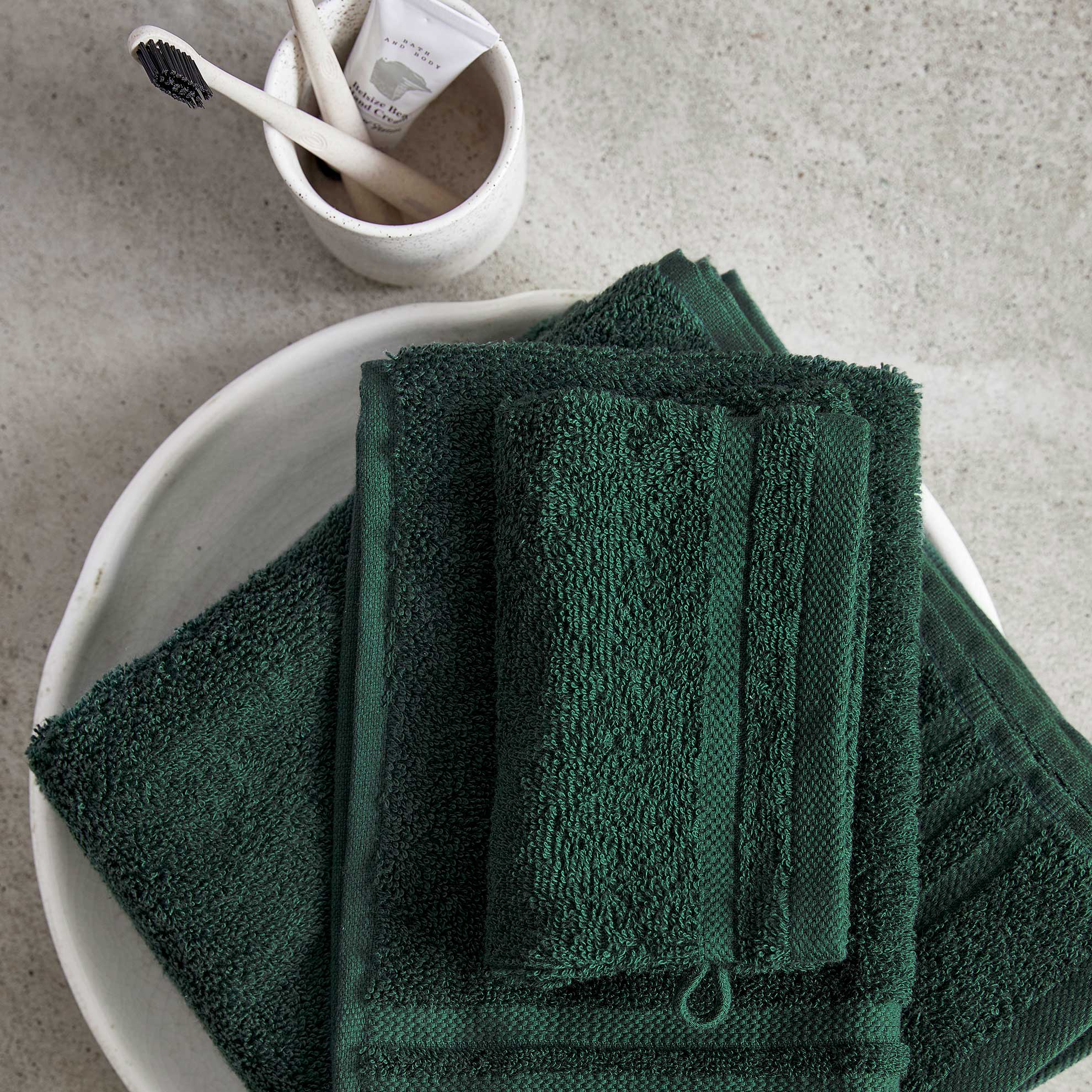 Gastendoek Bath Basics 30x50