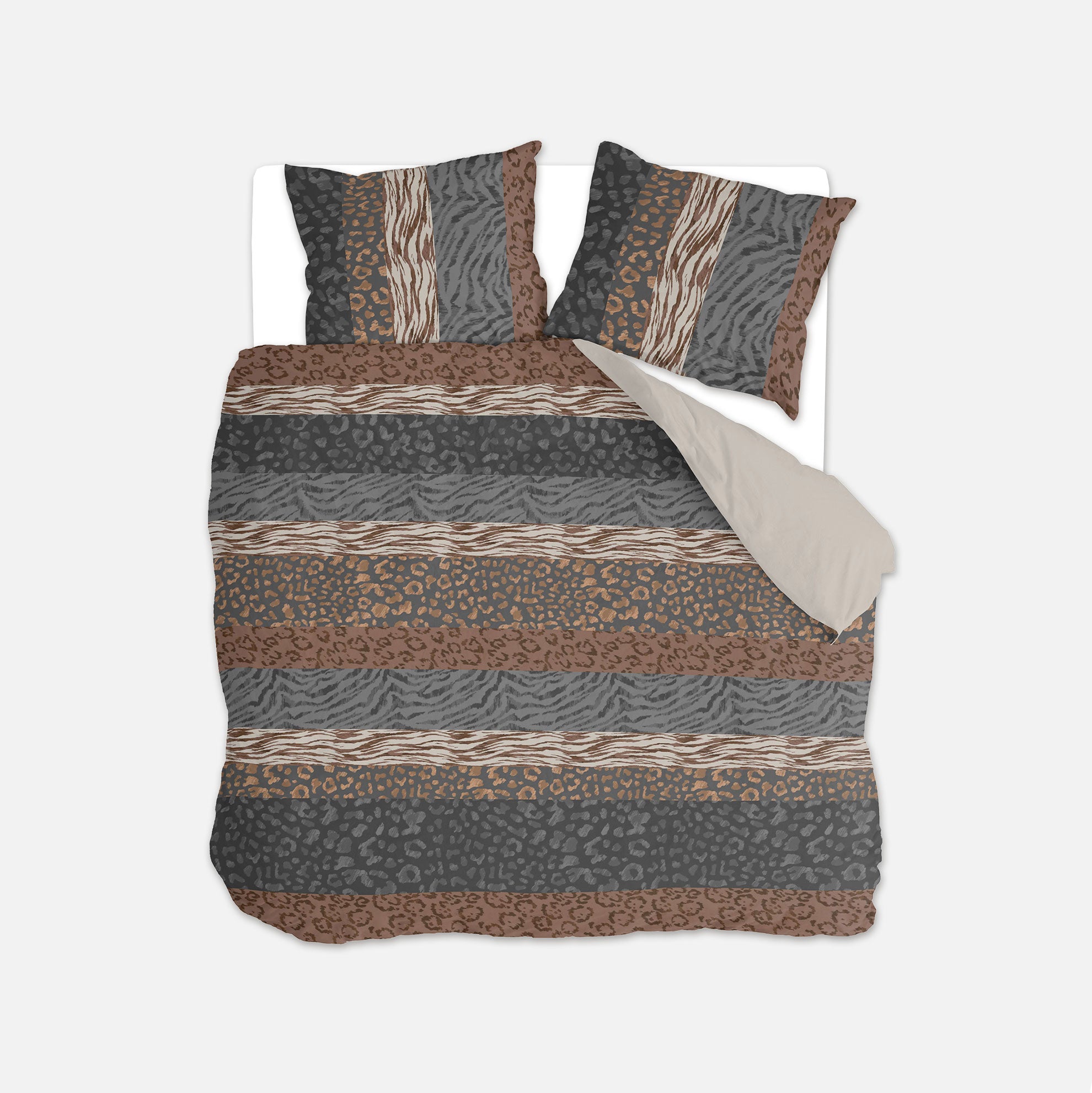 Dekbedovertrek Animal Stripes Beige