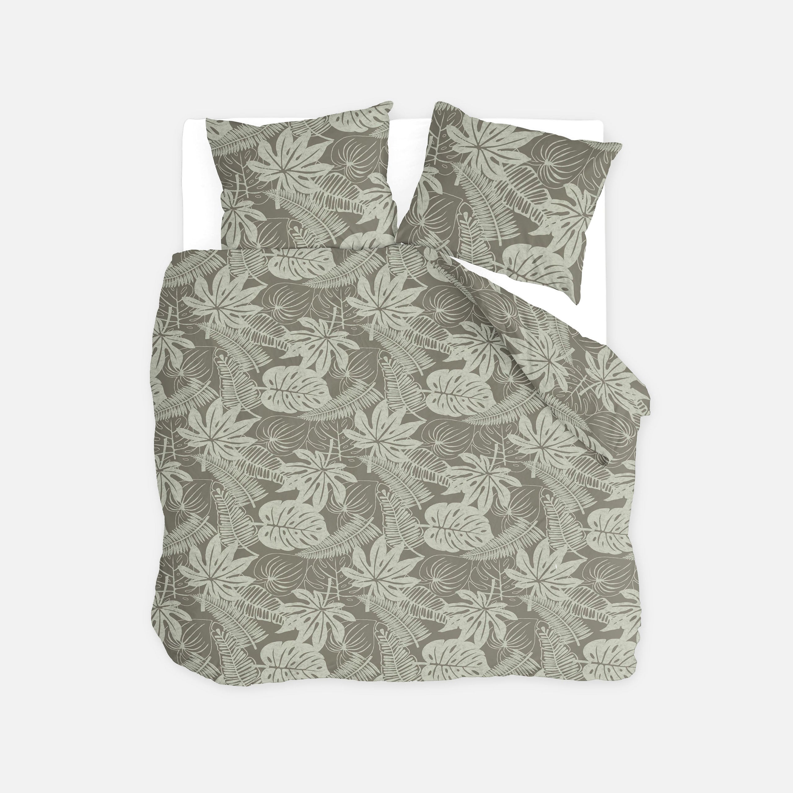 Dekbedovertrek Joep Taupe / Kaki