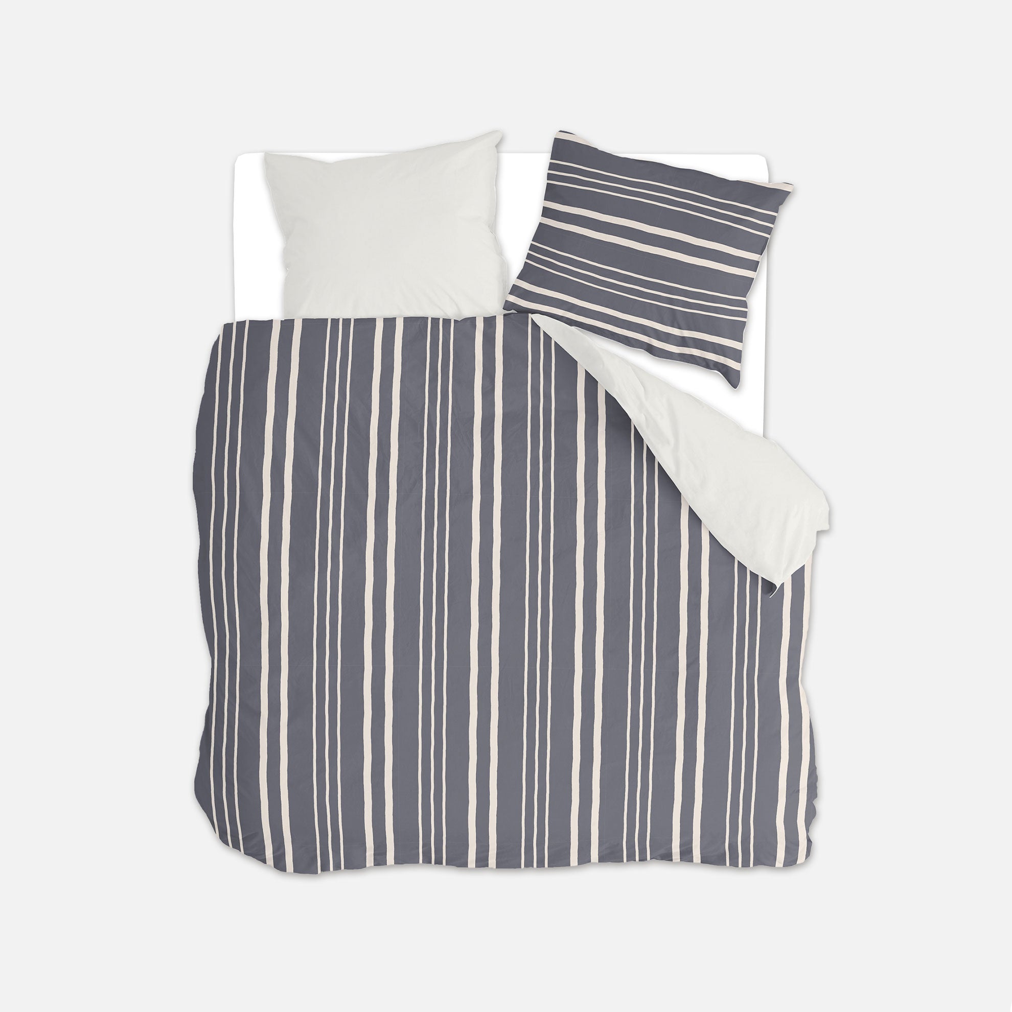 Dekbedovertrek Steady Stripes Blauw