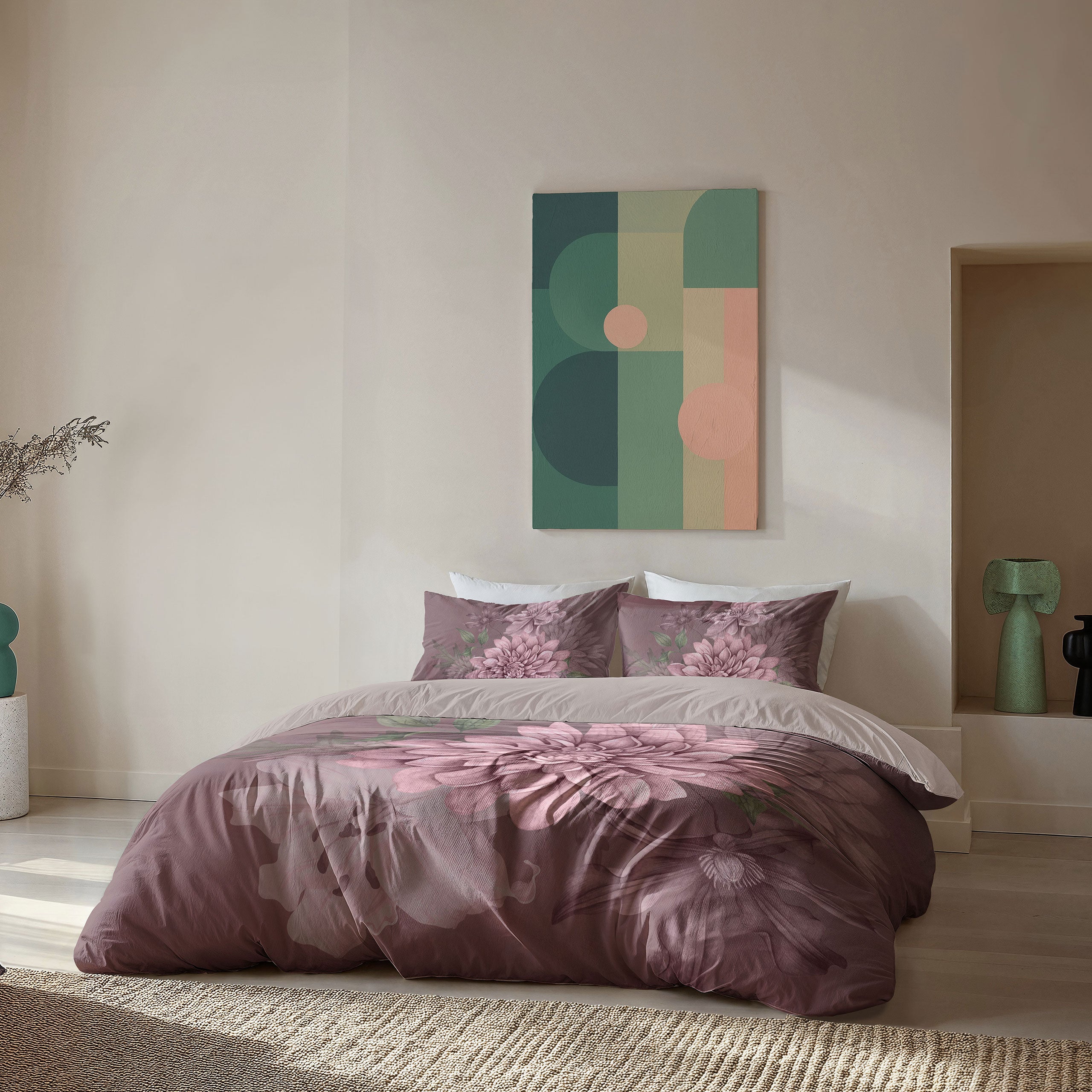 Dekbedovertrek Dahlia Dreams Roze