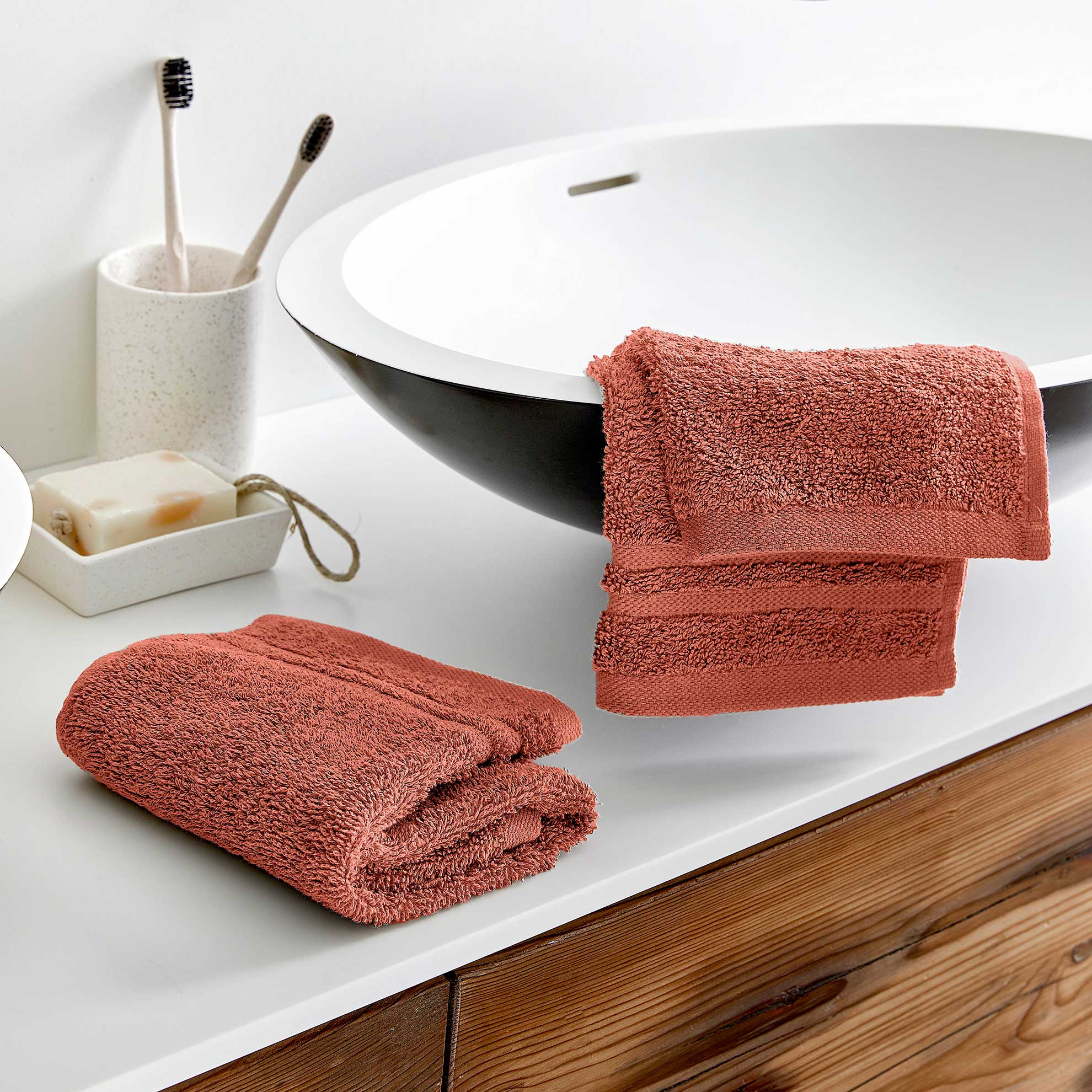 Gastendoek Bath Basics 30x50