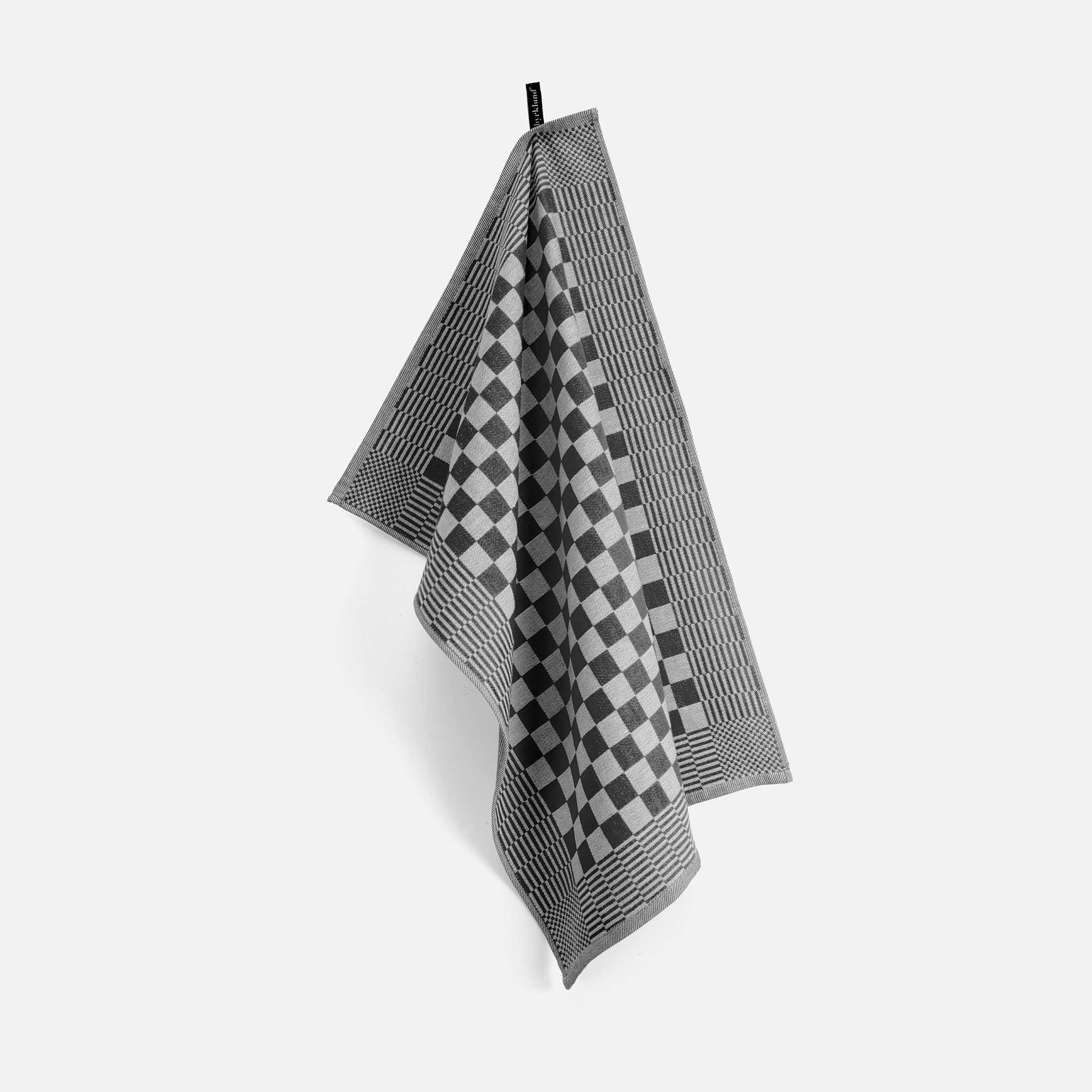 Theedoek Clean & Tidy Zwart 6x 50x70