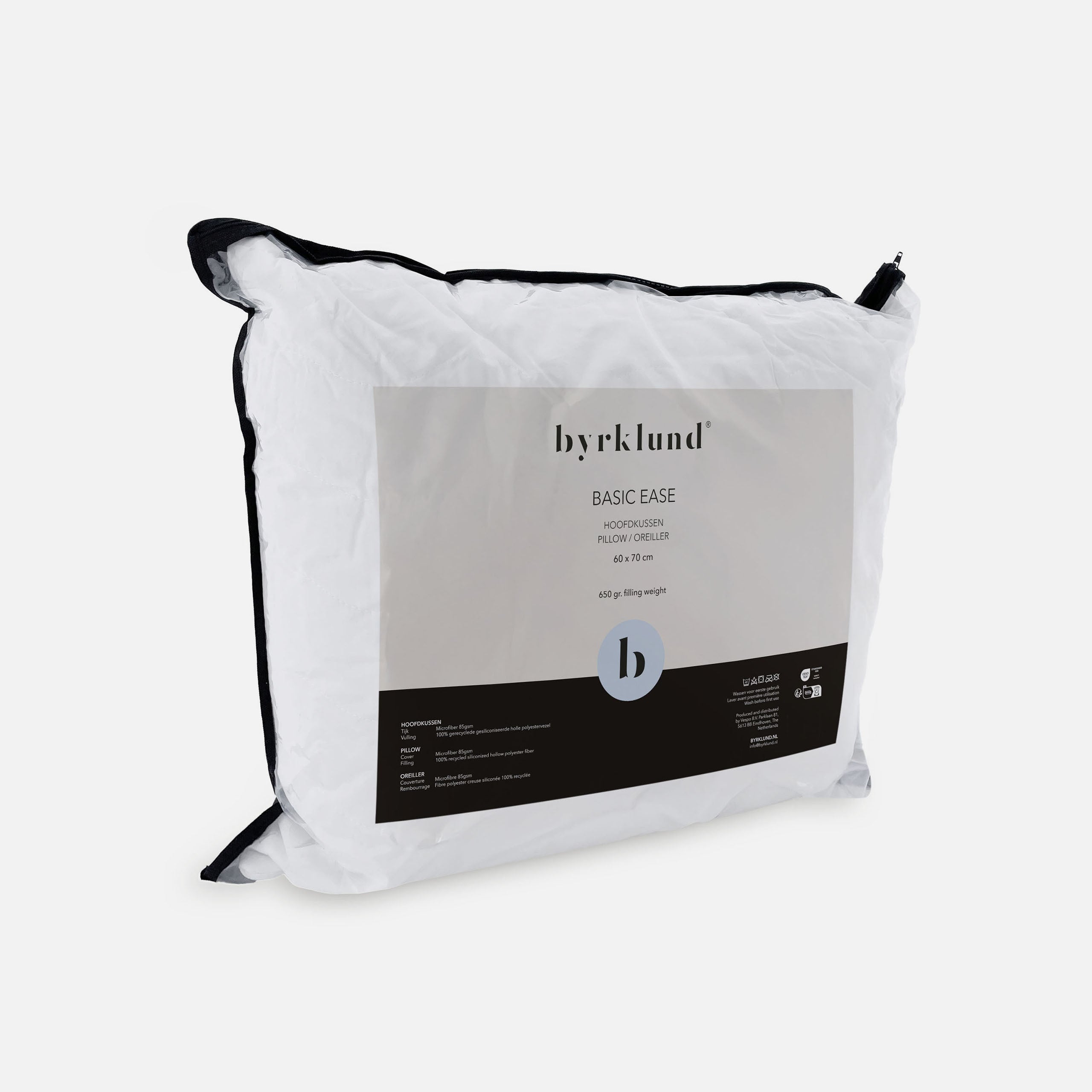 Hoofdkussen Basic Ease Wit 60x70