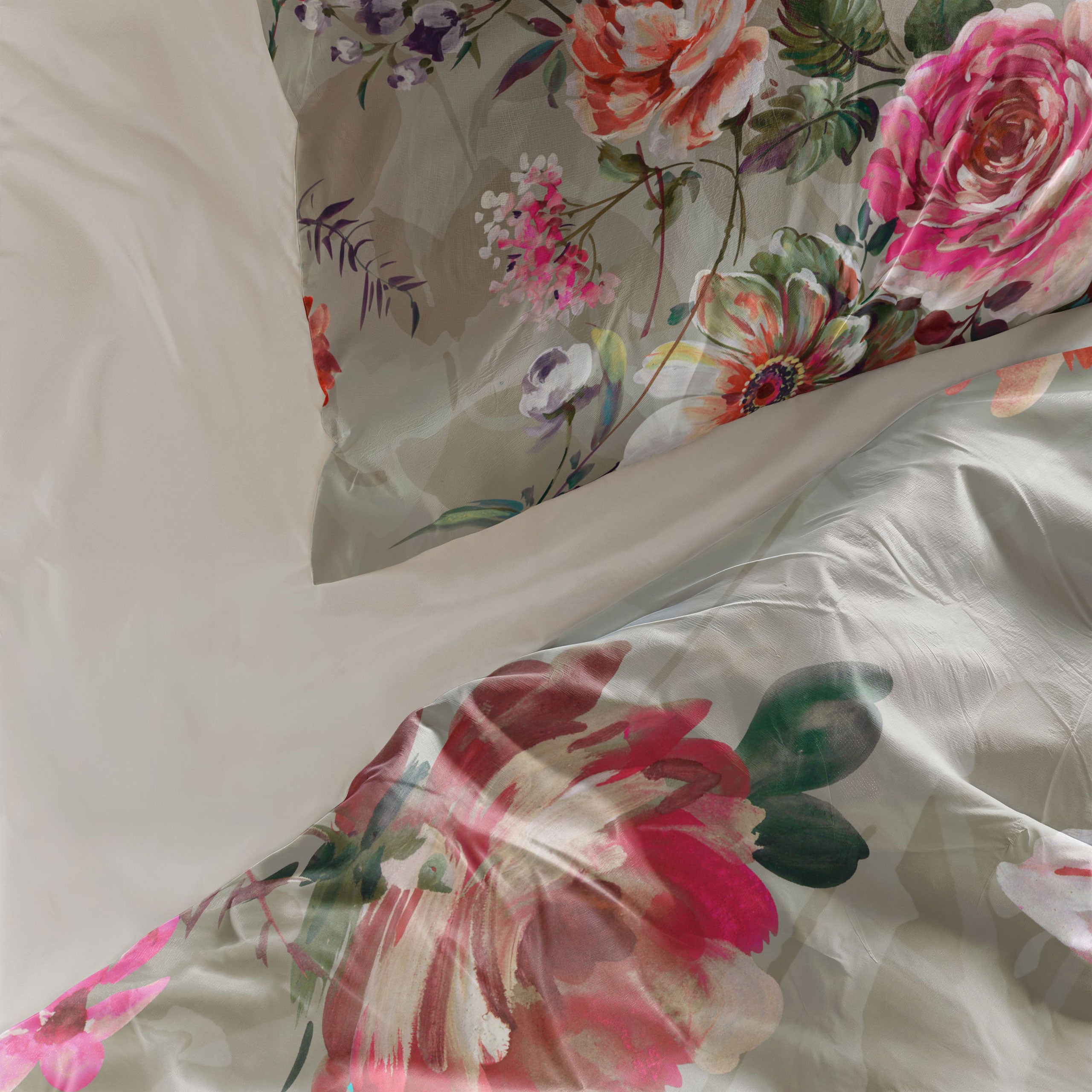 Dekbedovertrek Rosy Hues Multicolor