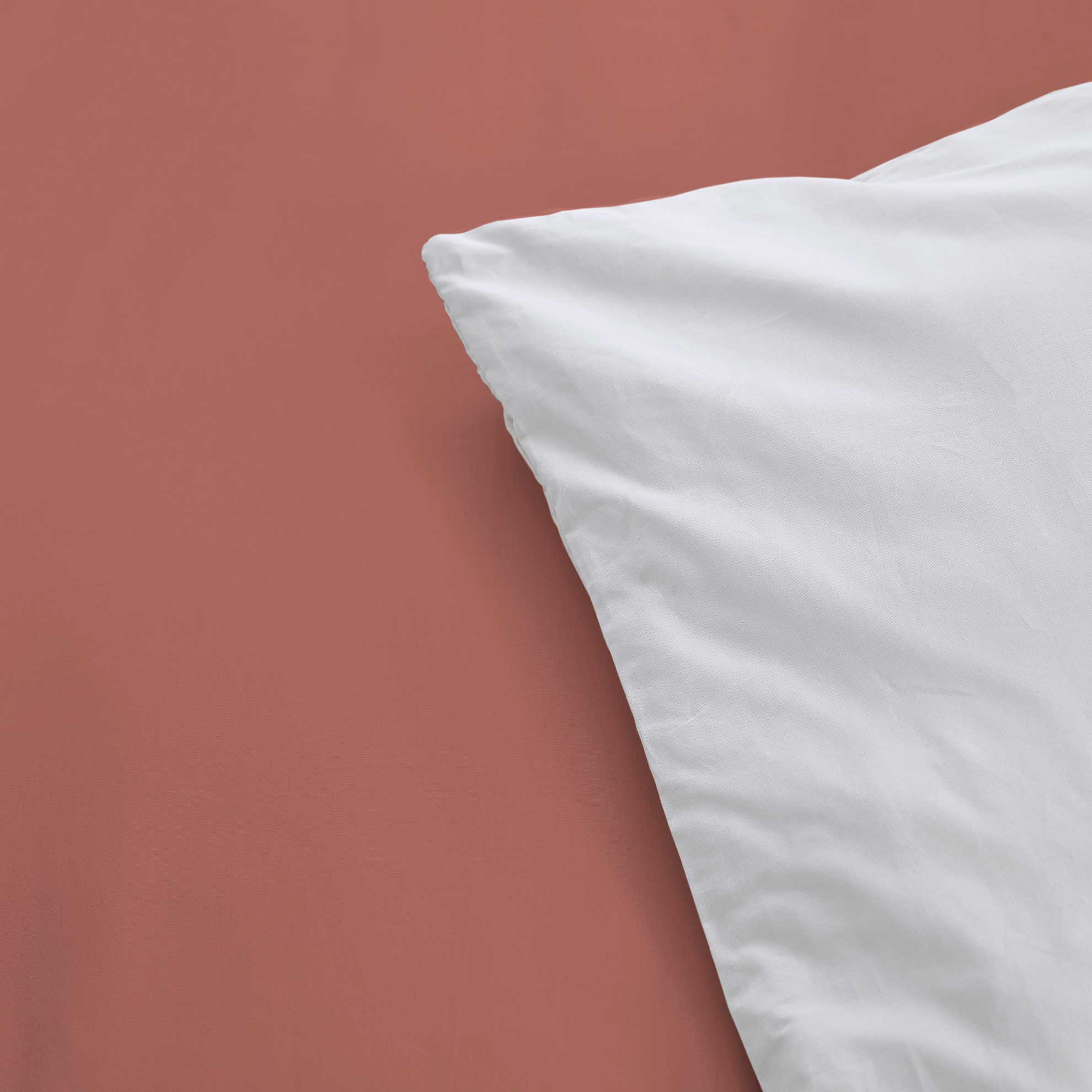 Dekbedovertrek Side Way Terra/Wit