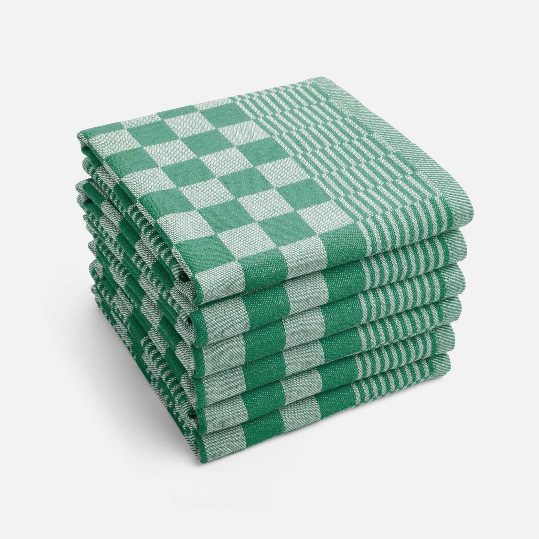 Theedoek Clean & Tidy Groen 6x 50x70