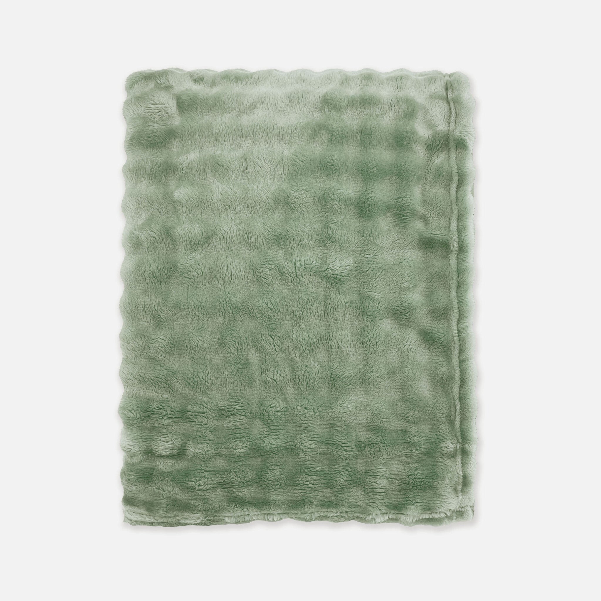 Plaid Ribbed Comfort Olijfgroen