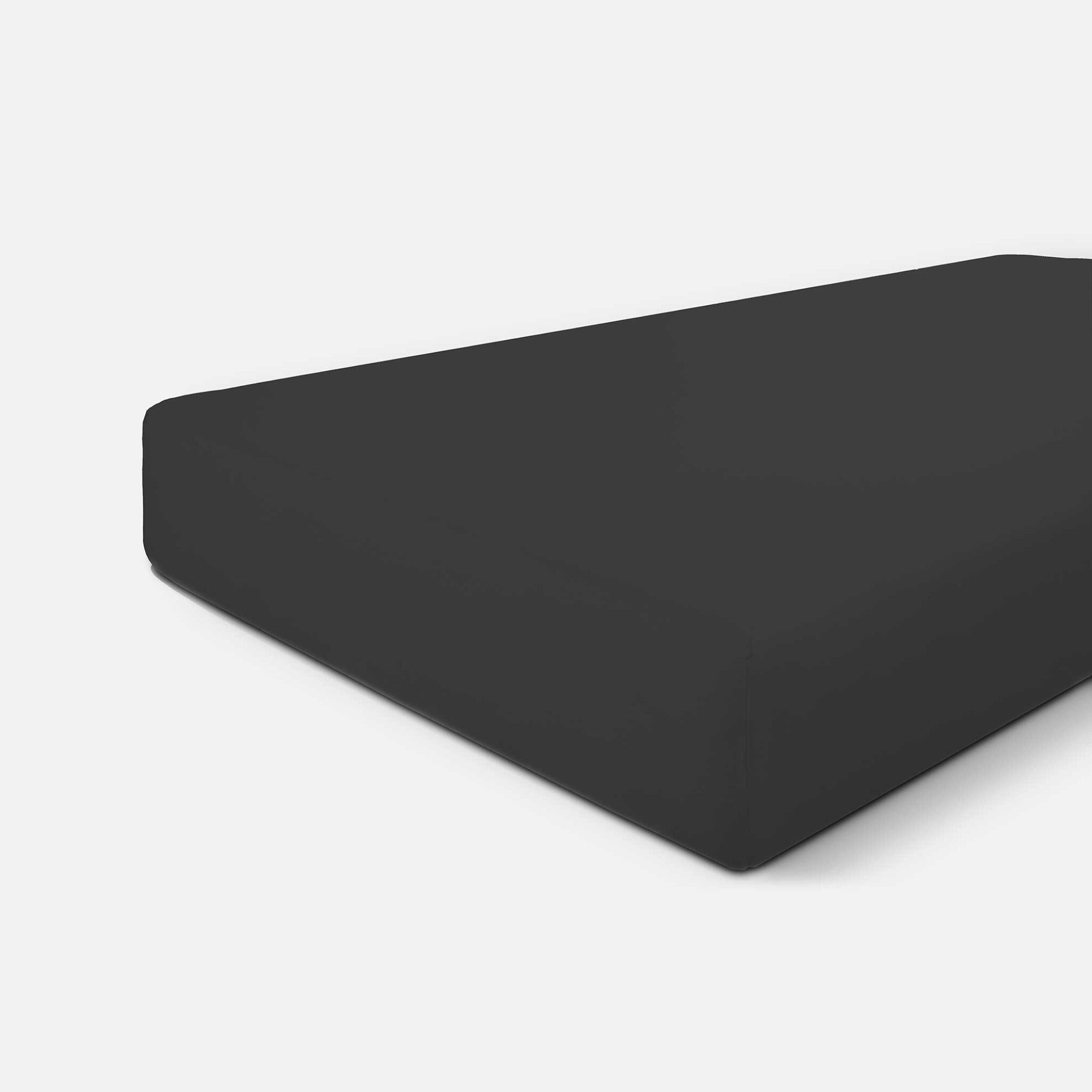 Hoeslaken Bed Basics Cotton Antraciet