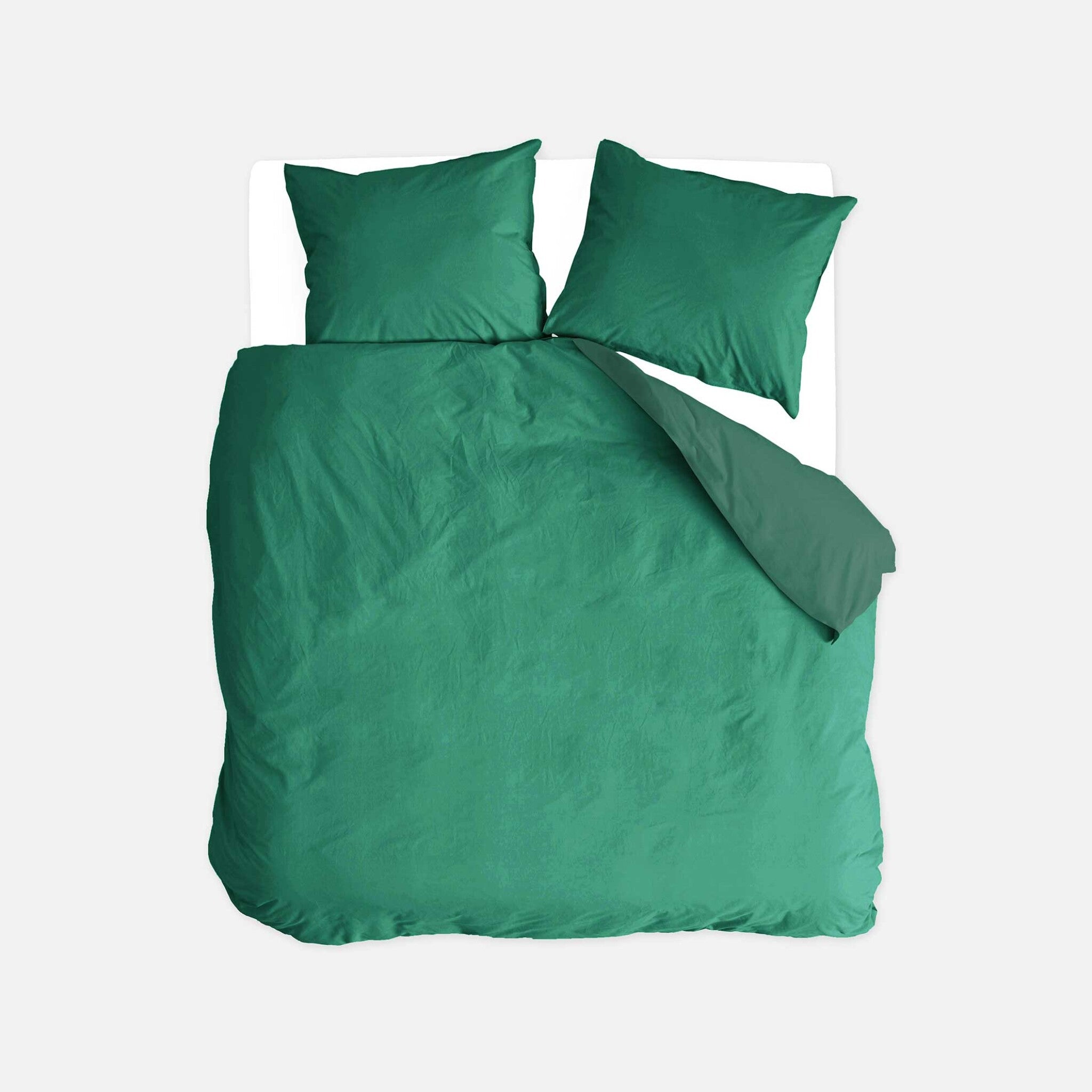 Dekbedovertrek Go Velvet Groen