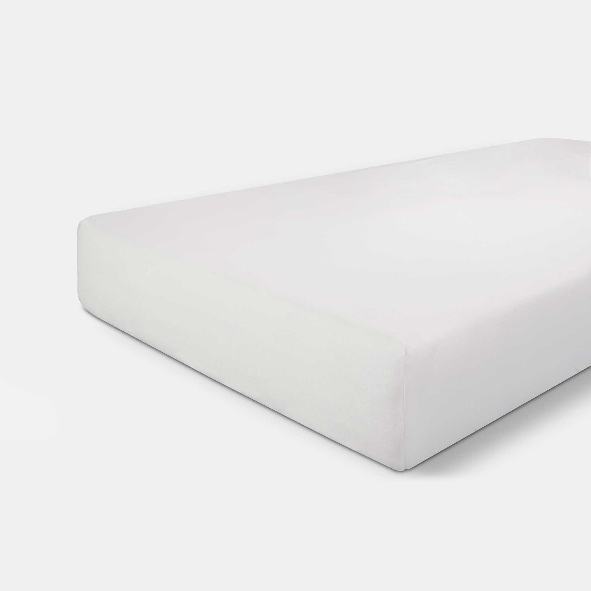 Hoeslaken Bed Basics Cotton Wit