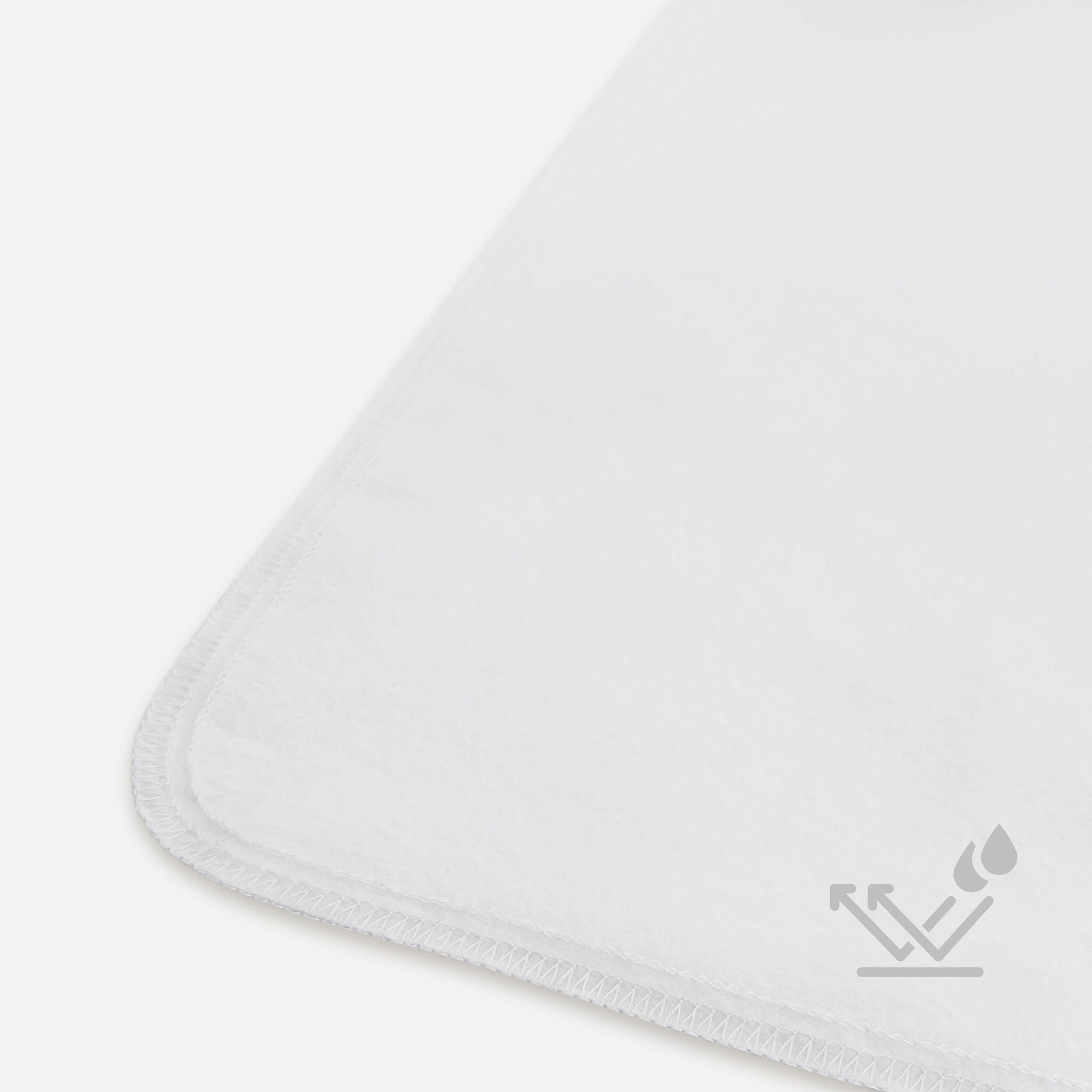 Hoeslaken Bed Basics Protection Wit