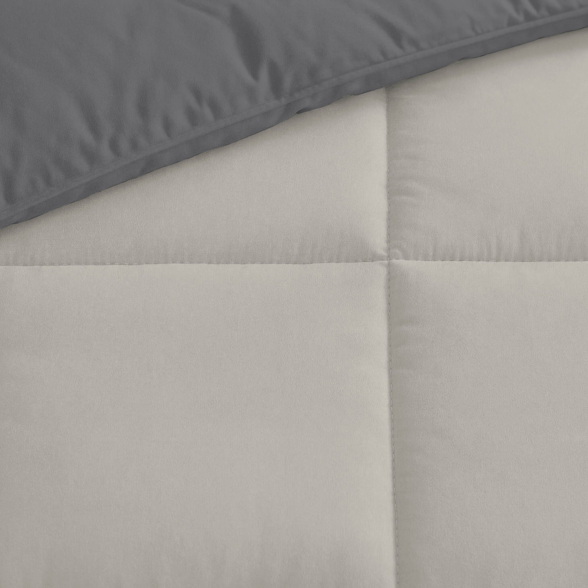 Byrklund - Dekbed Wash & Rest - Zand / Antraciet