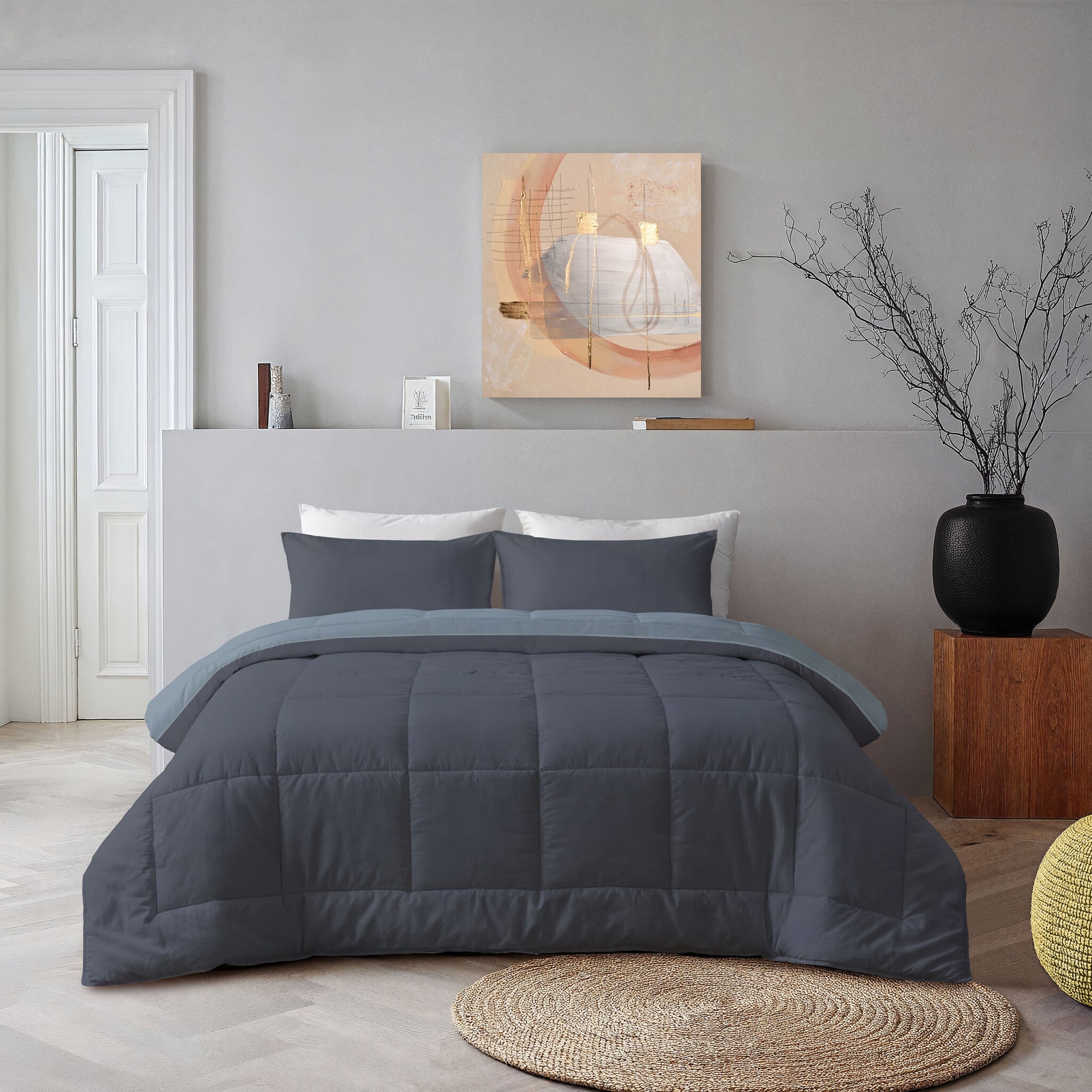 Byrklund - Dekbed Wash & Rest - Blauw