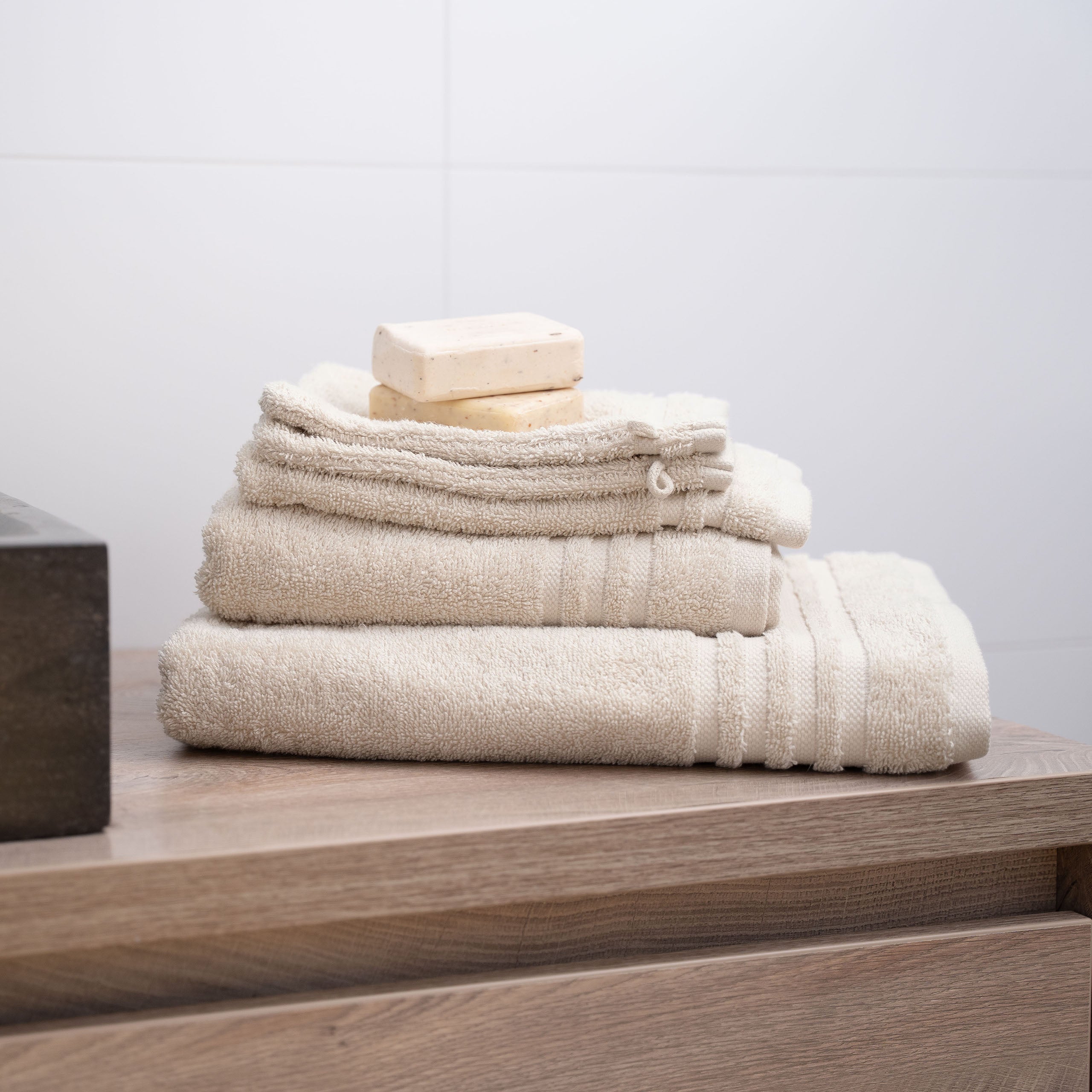 Gastendoek Bath Basics 30x50