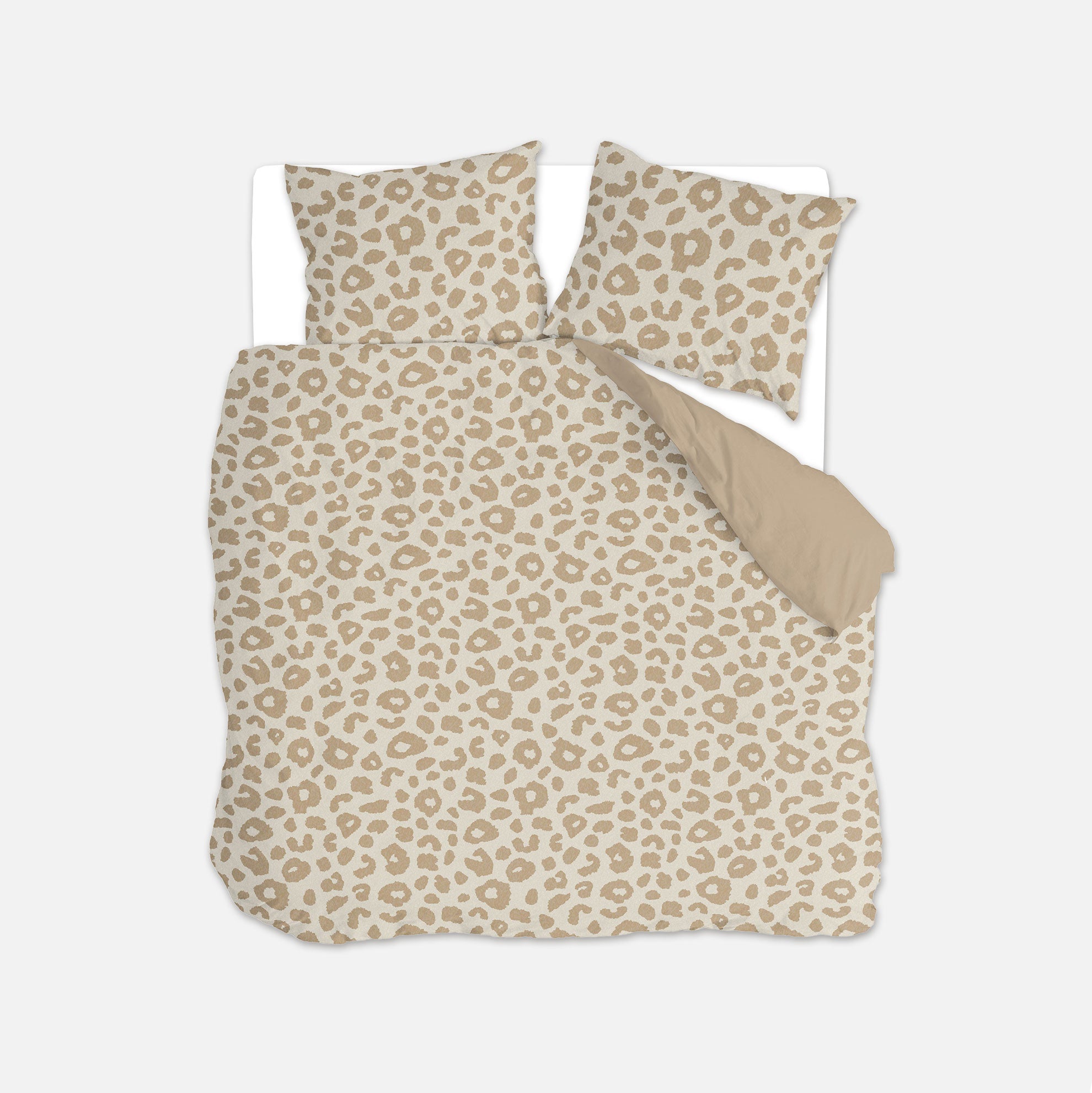 Dekbedovertrek Animal Spots Bruin / Grijs