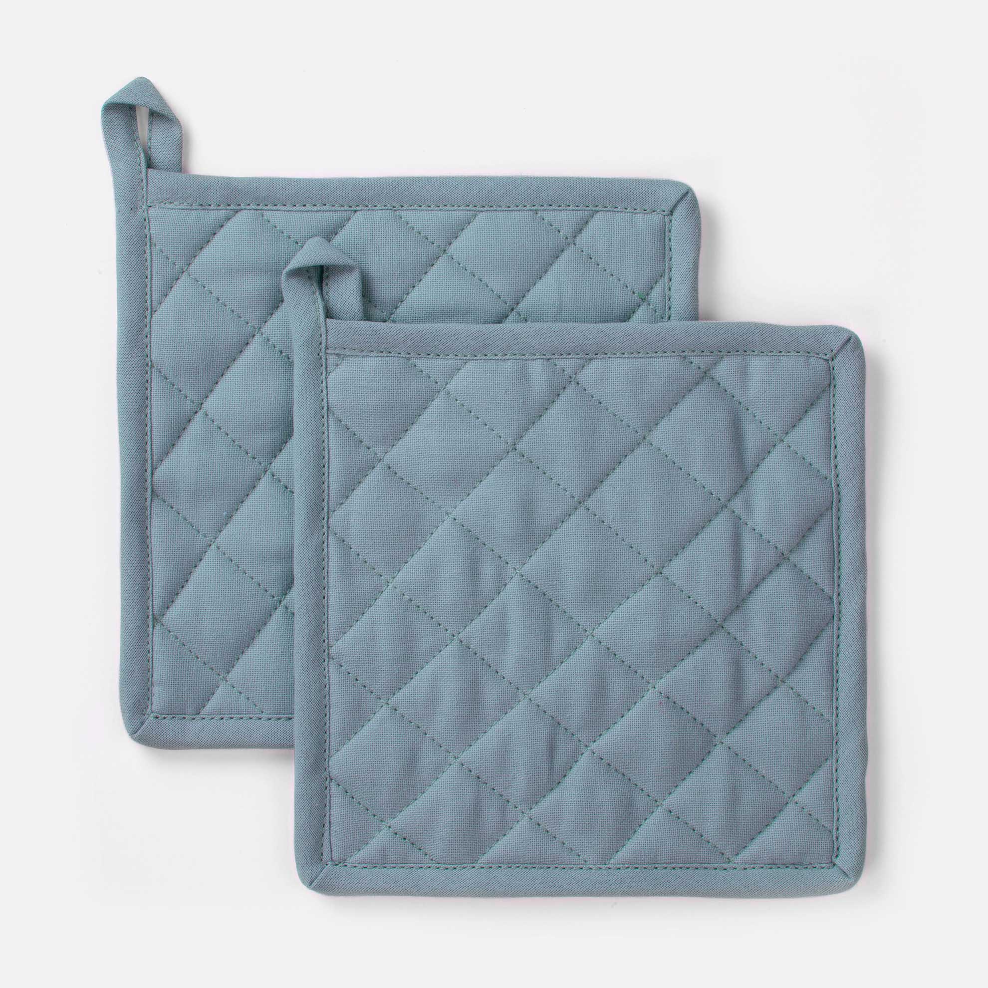Pannenlap Stay Cold Blauw 2x 20x20