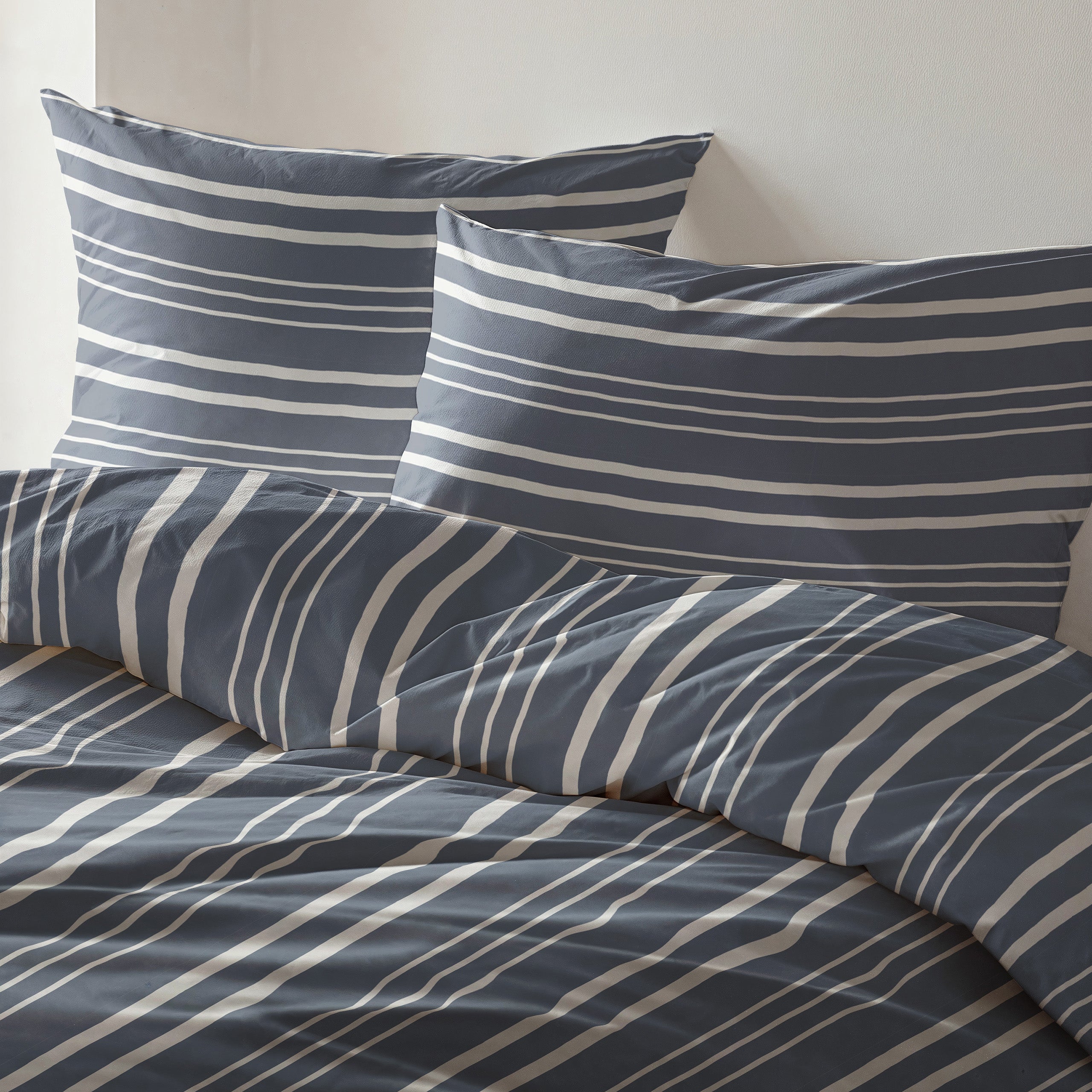 Dekbedovertrek Steady Stripes Blauw