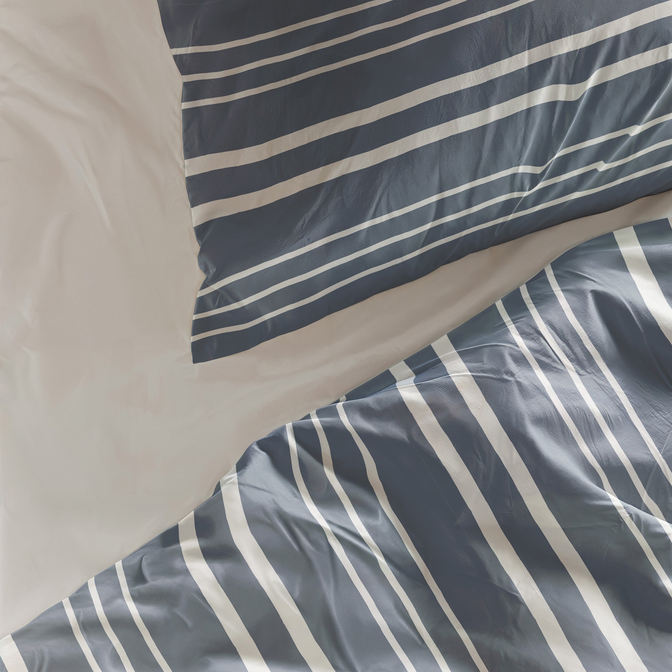 Dekbedovertrek Steady Stripes Blauw