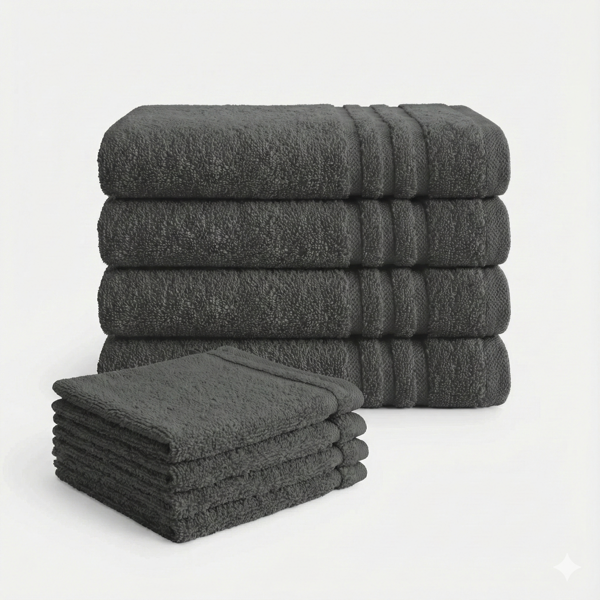 Badlaken + washand Bath Basics | Bundel