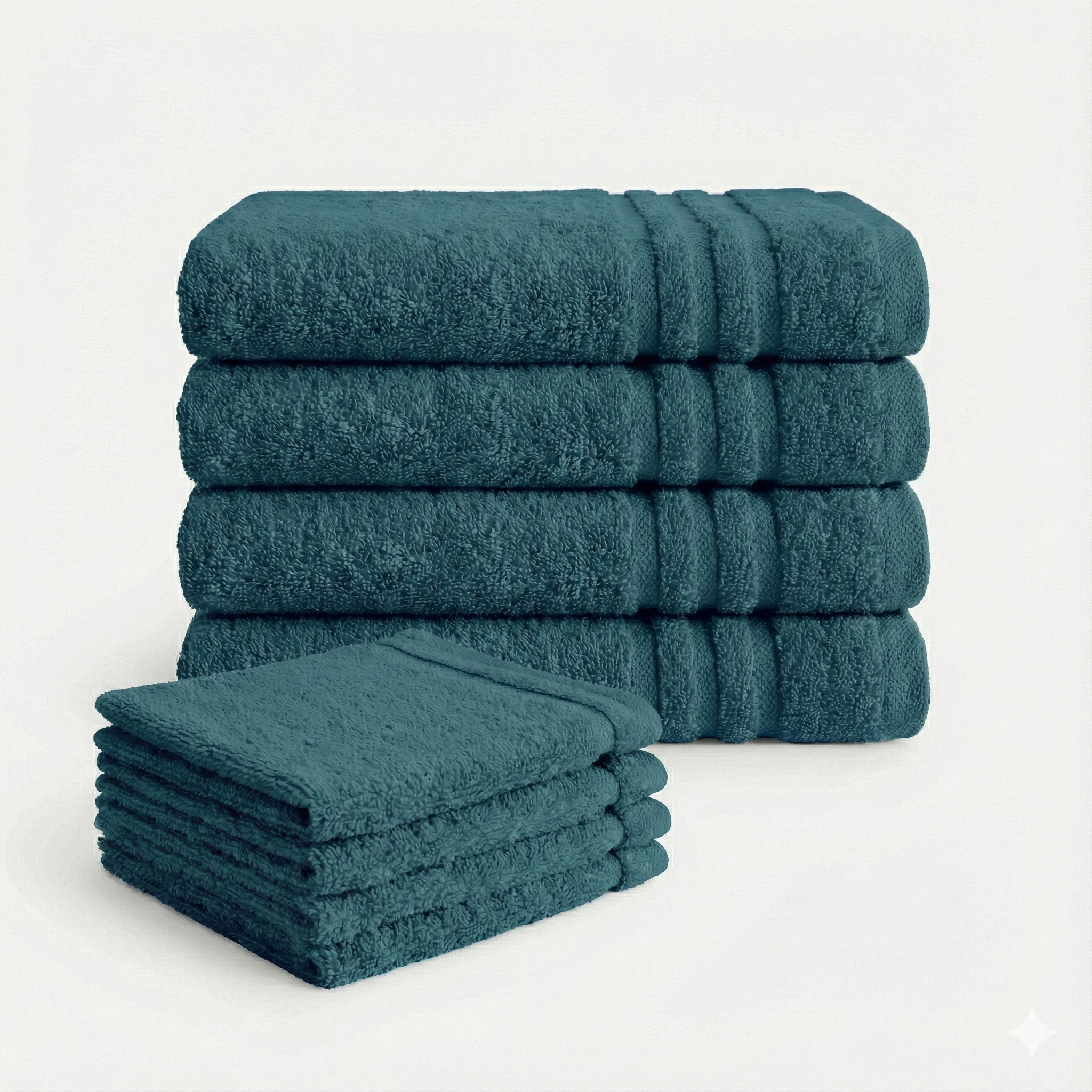 Badlaken + washand Bath Basics | Bundel